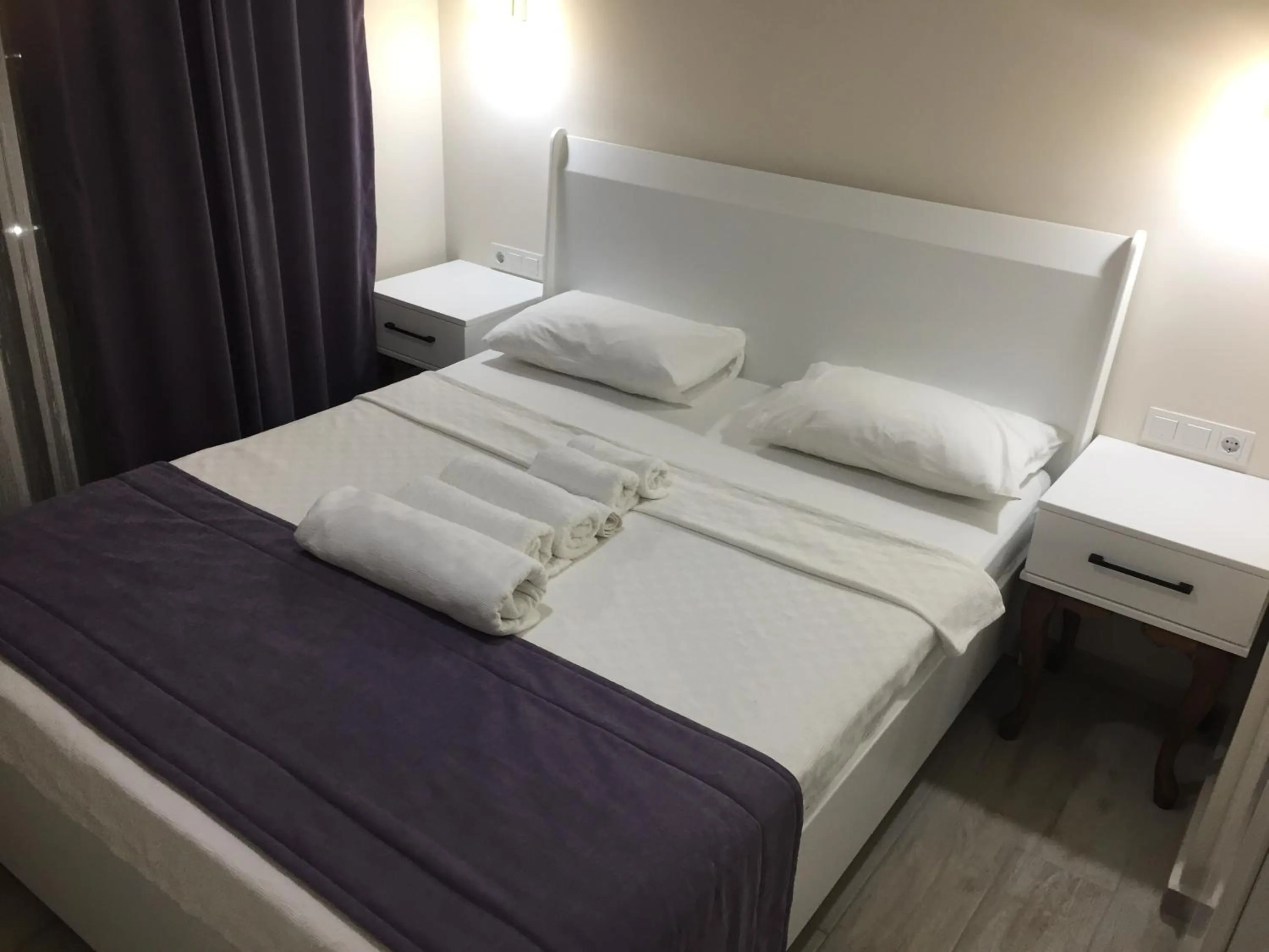 Bed in Vespera hotel