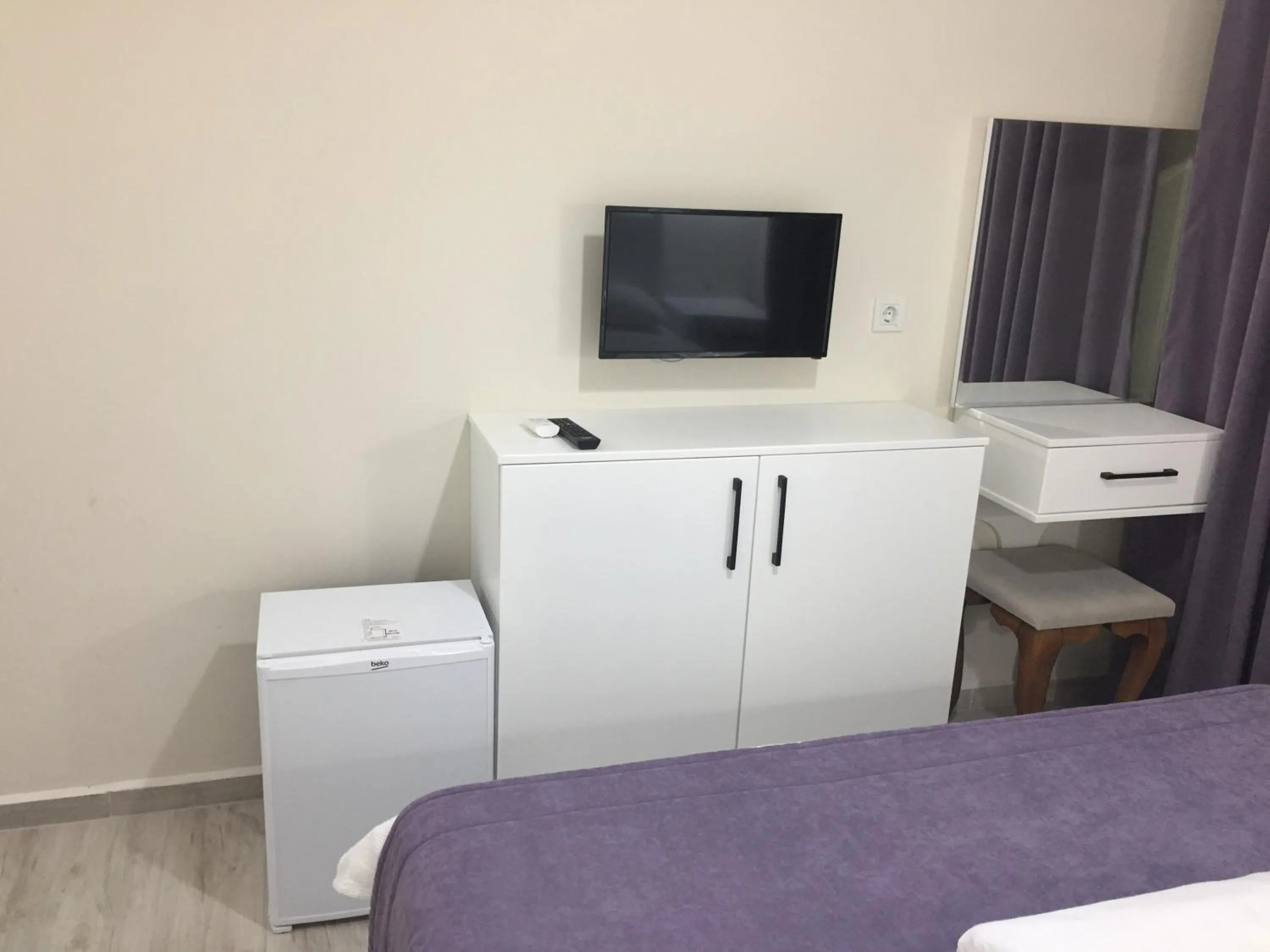 Bed in Vespera hotel