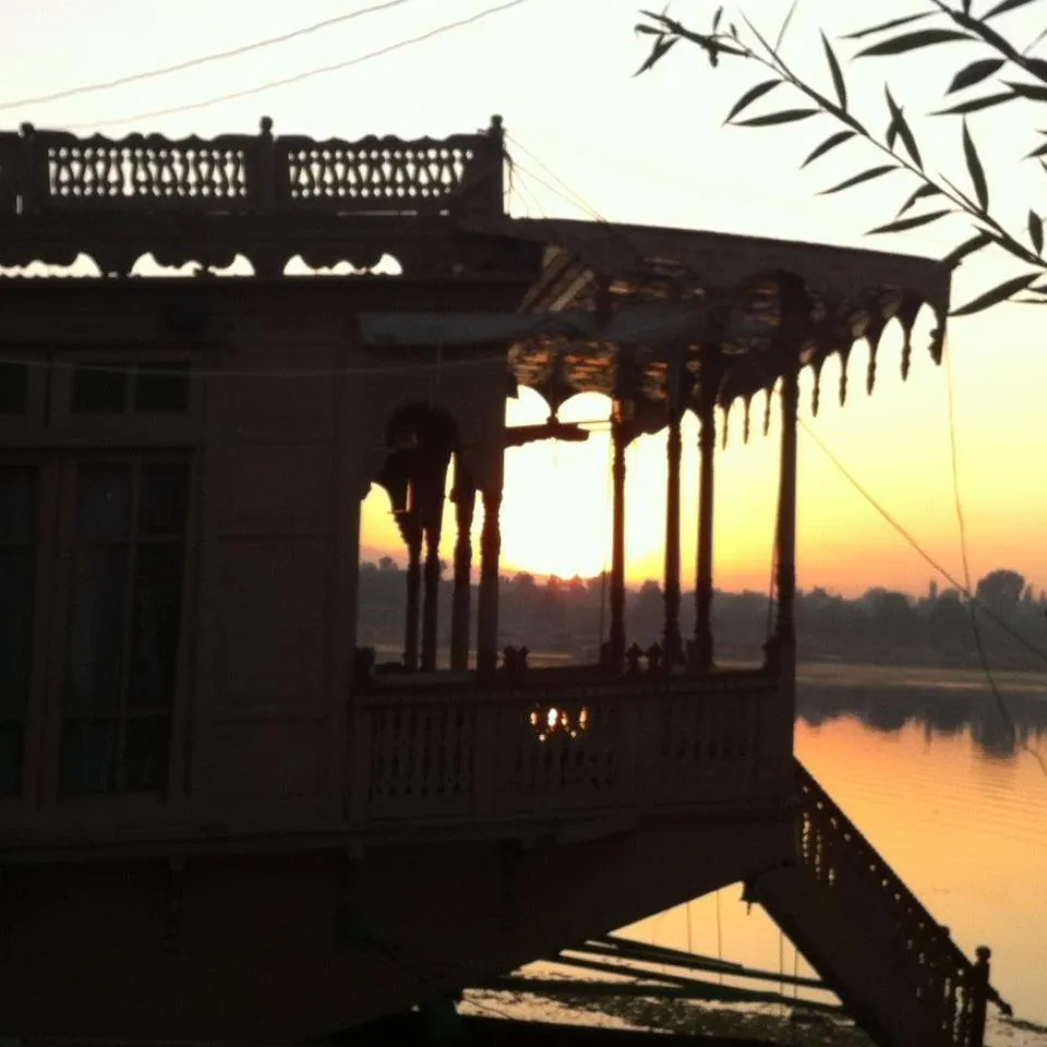 Balcony/Terrace in Houseboat Lily of Nageen