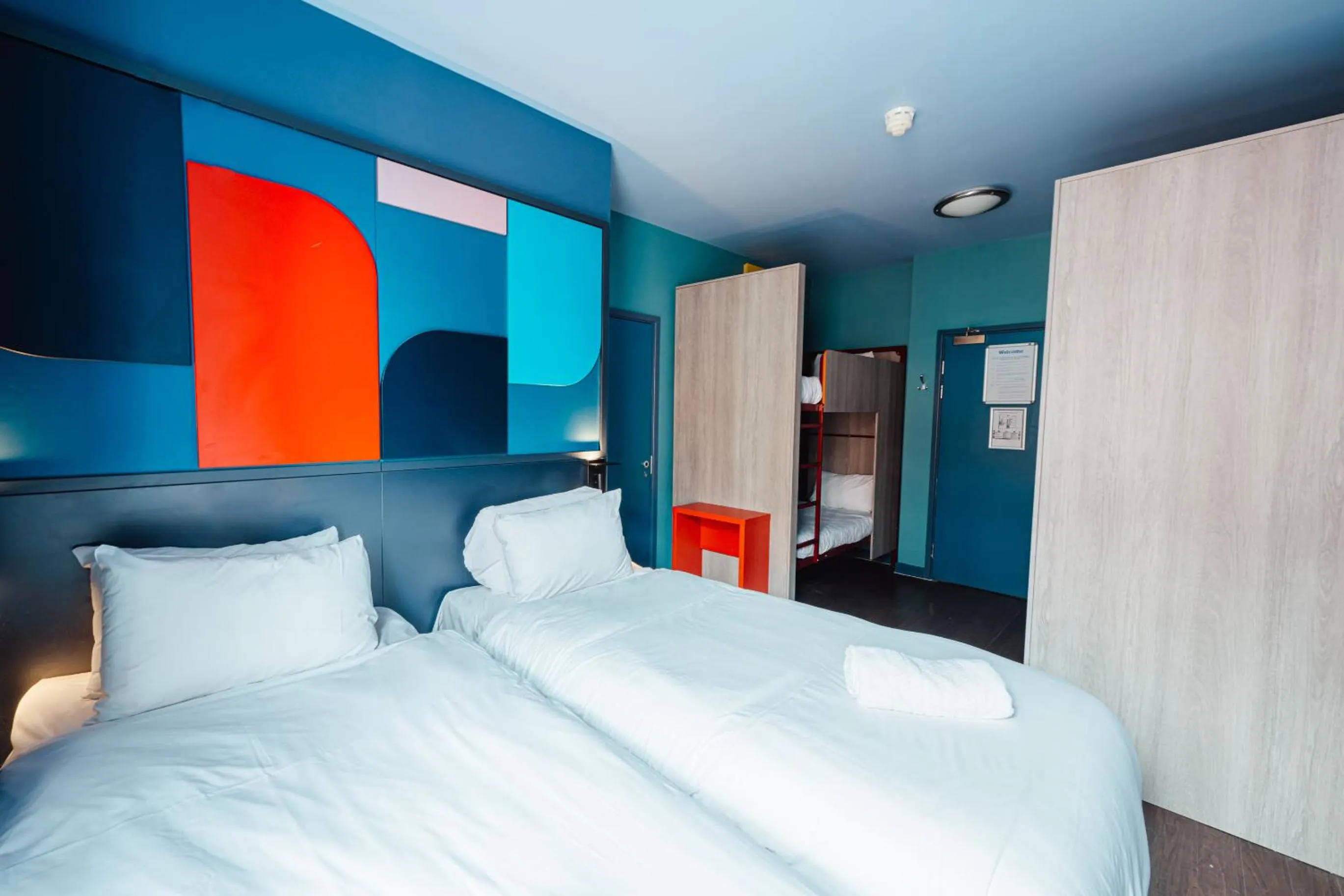 Bedroom, Bed in Kabannas Liverpool