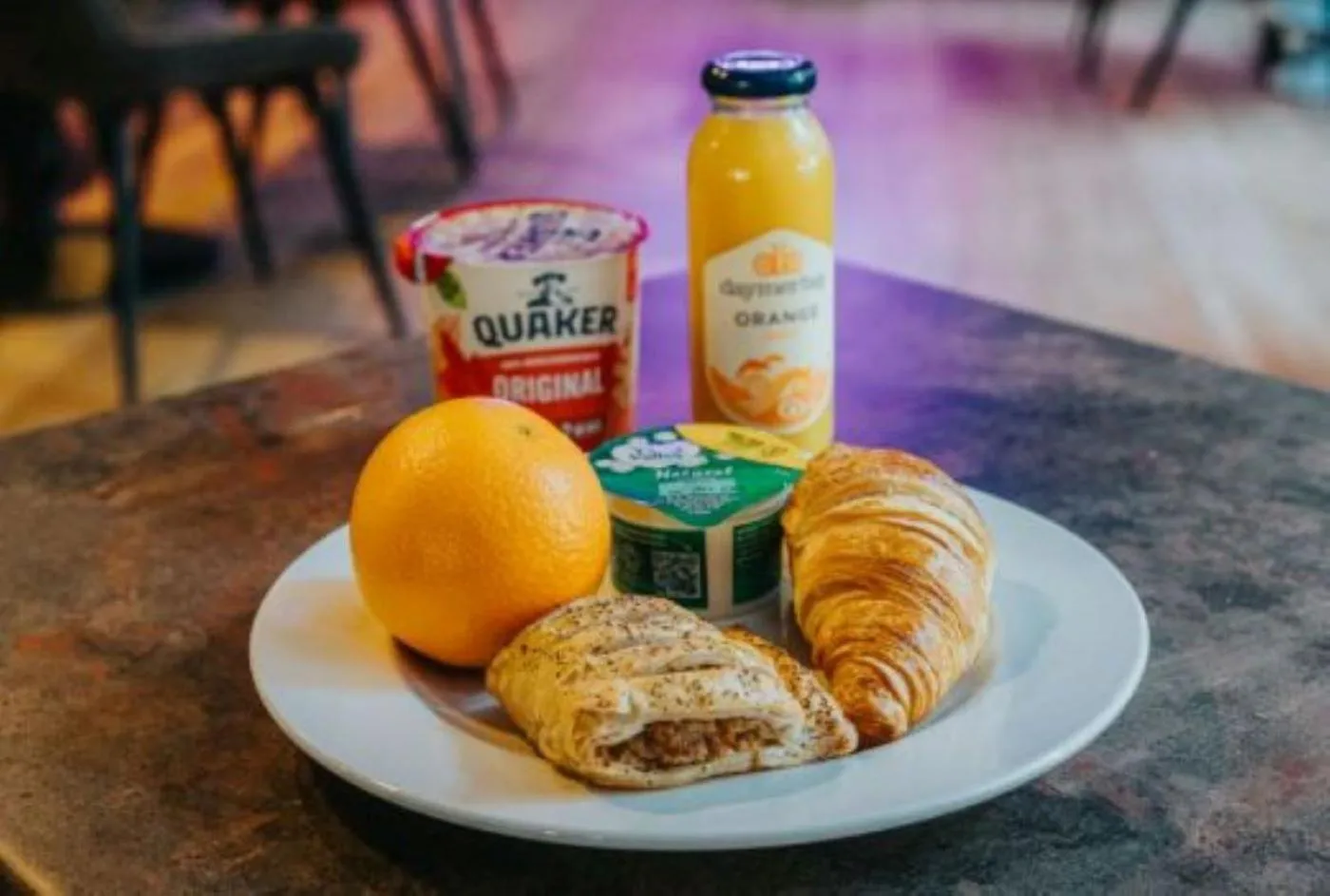 Continental breakfast in Kabannas Liverpool