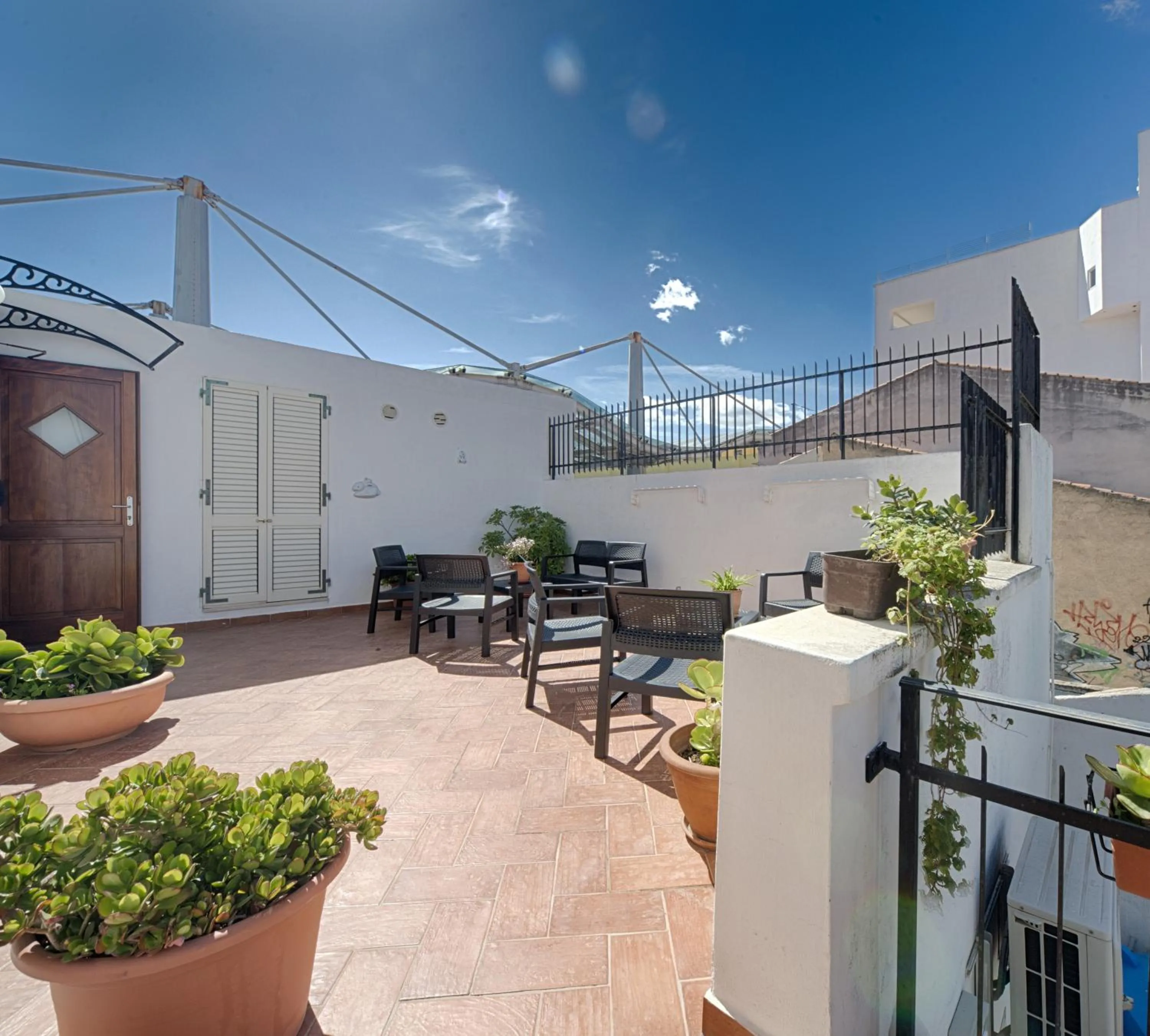 Patio in B&B Antica Dimora