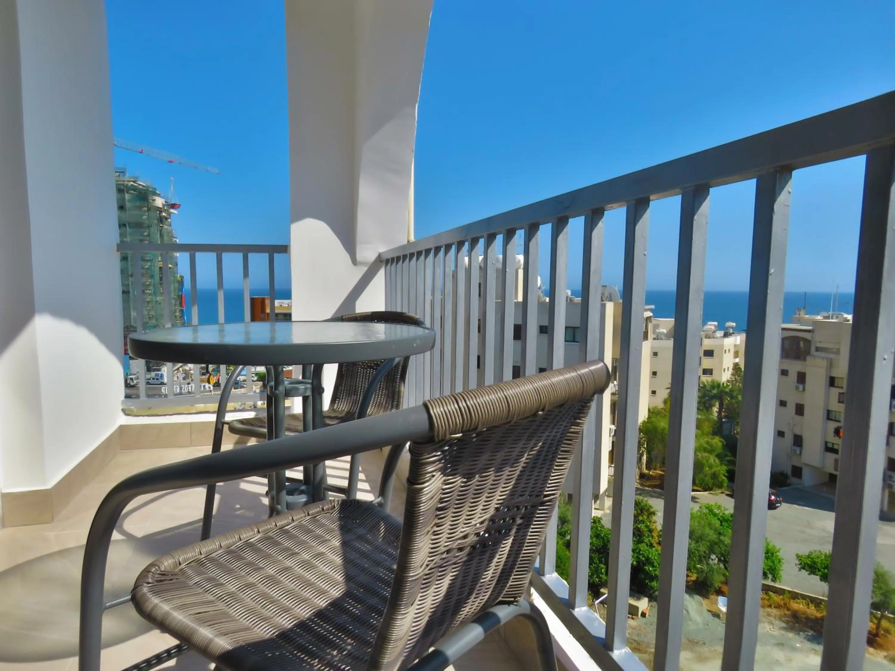 Balcony/Terrace in Polyxeni Hotel Apartments