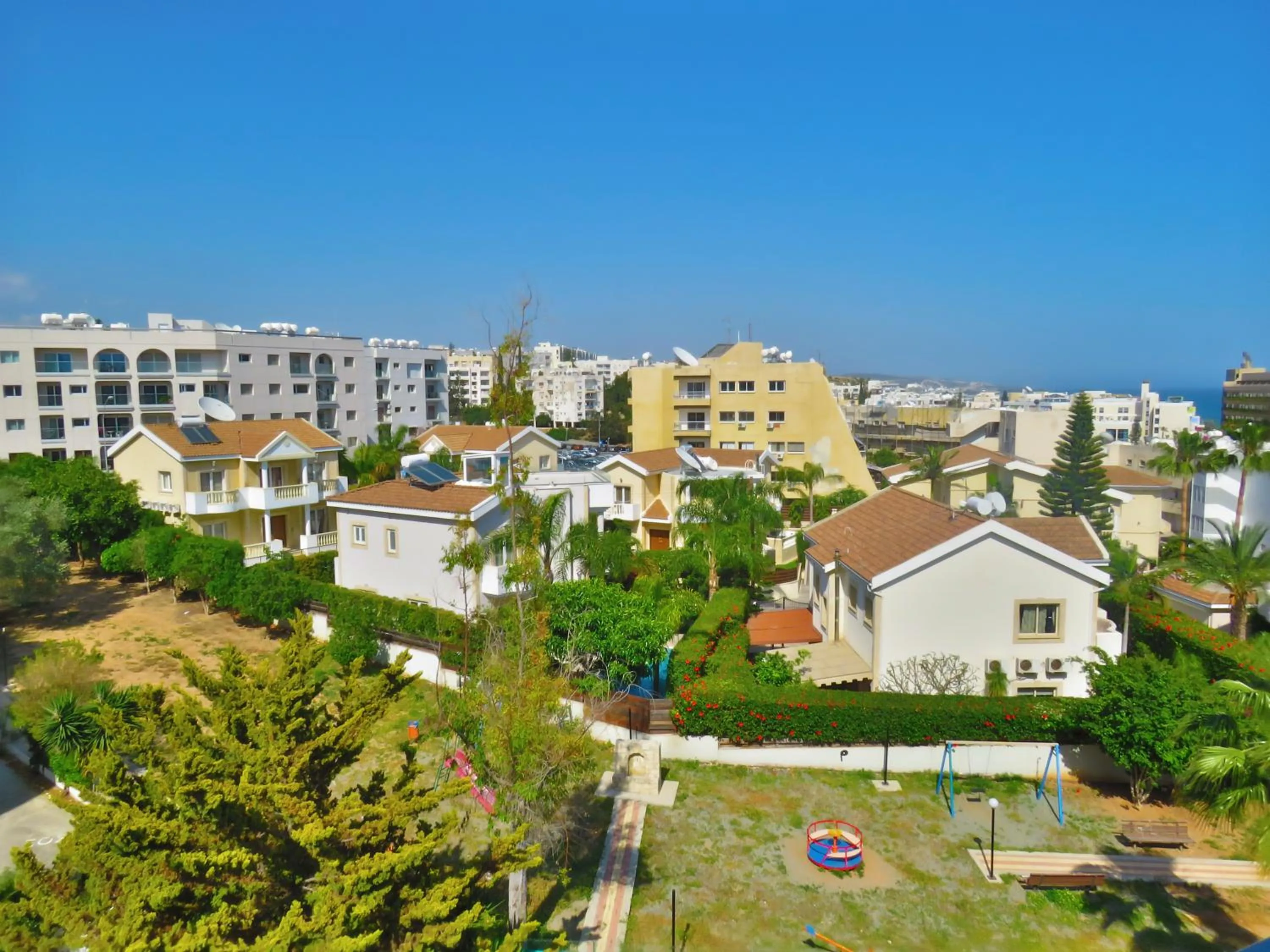 Patio in Polyxeni Hotel Apartments
