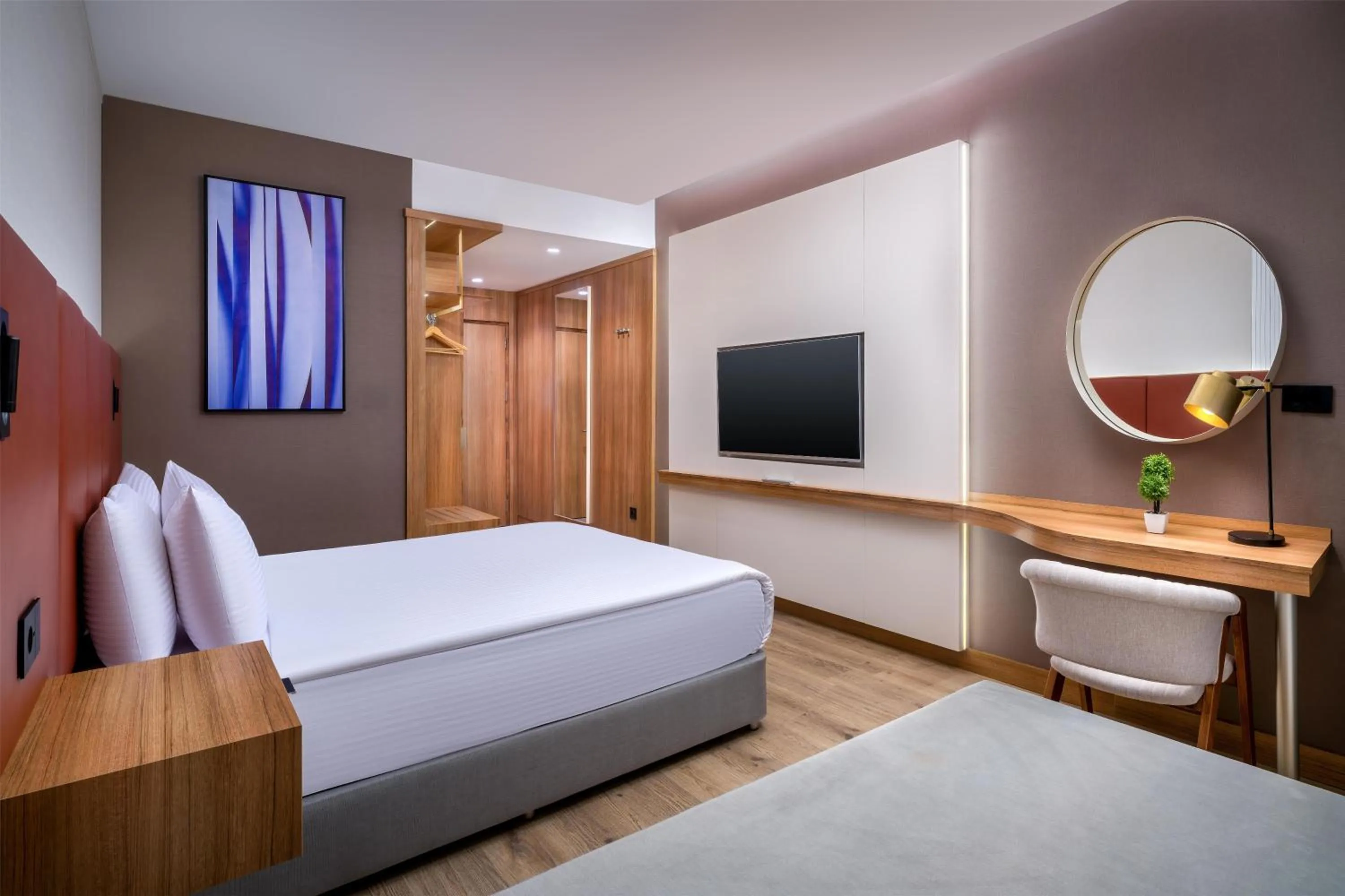 Bedroom, Bed in Best Western Premier Hidden Hills Hotel