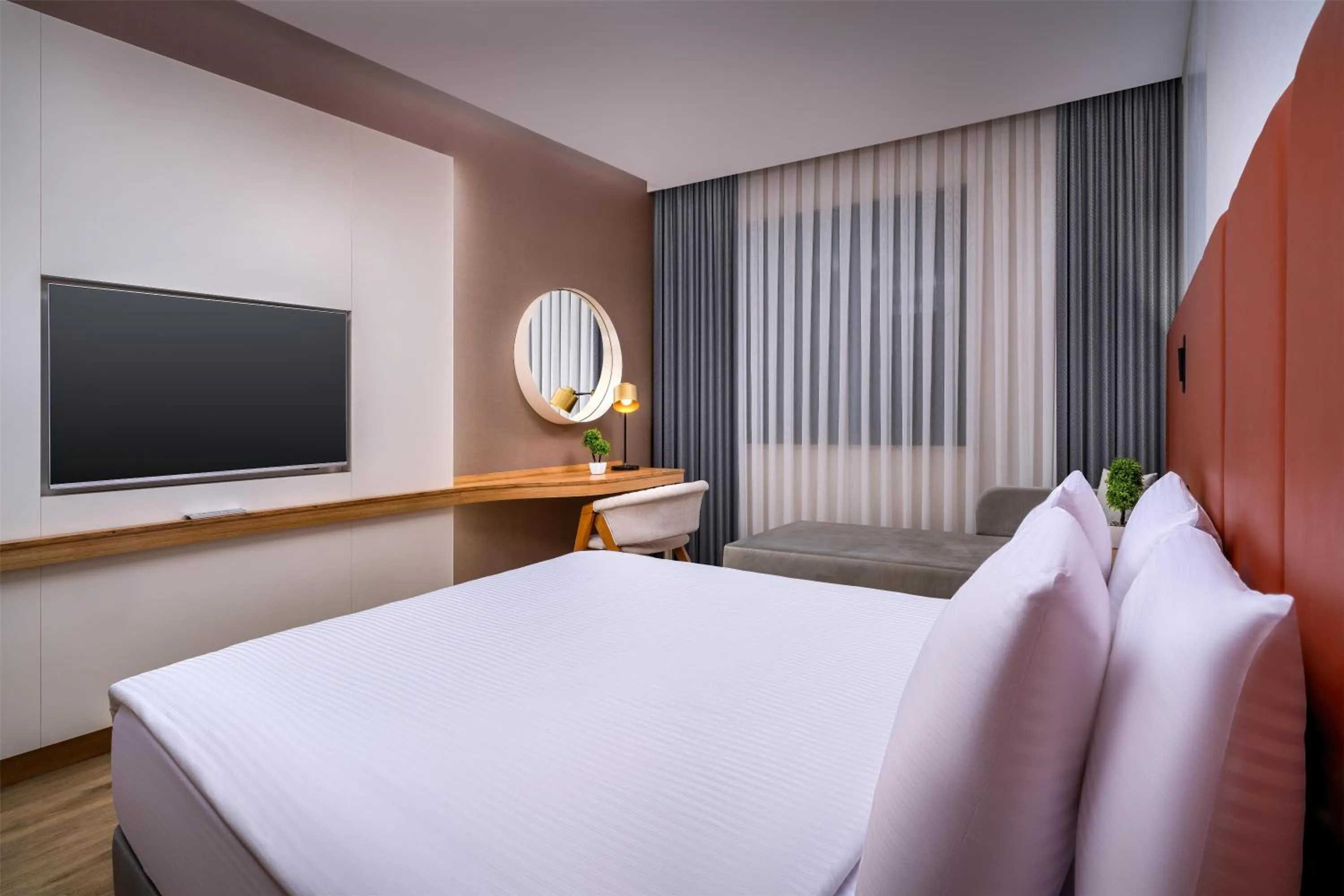 Bedroom, Bed in Best Western Premier Hidden Hills Hotel