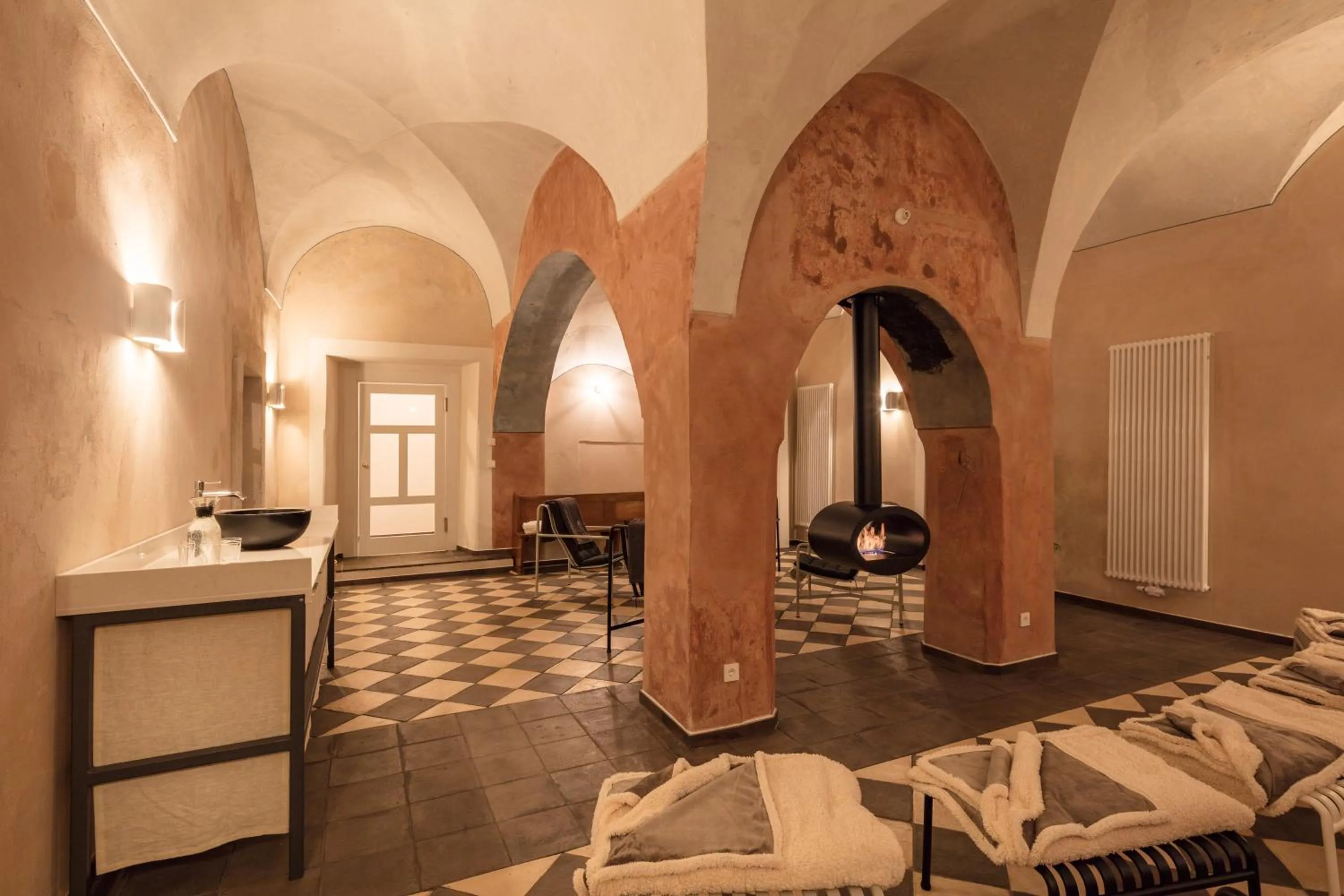 Sauna in Schloss Prossen