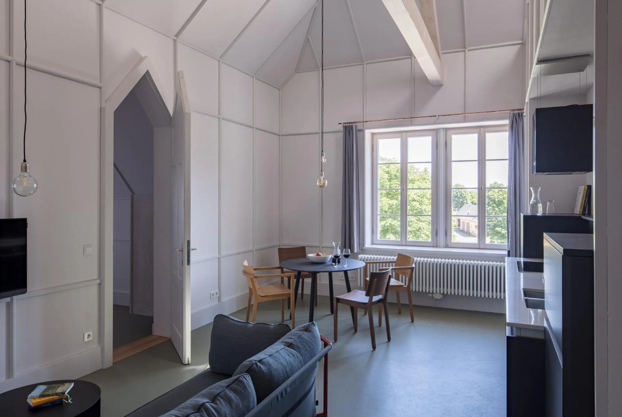 Photo of the whole room in Schloss Prossen