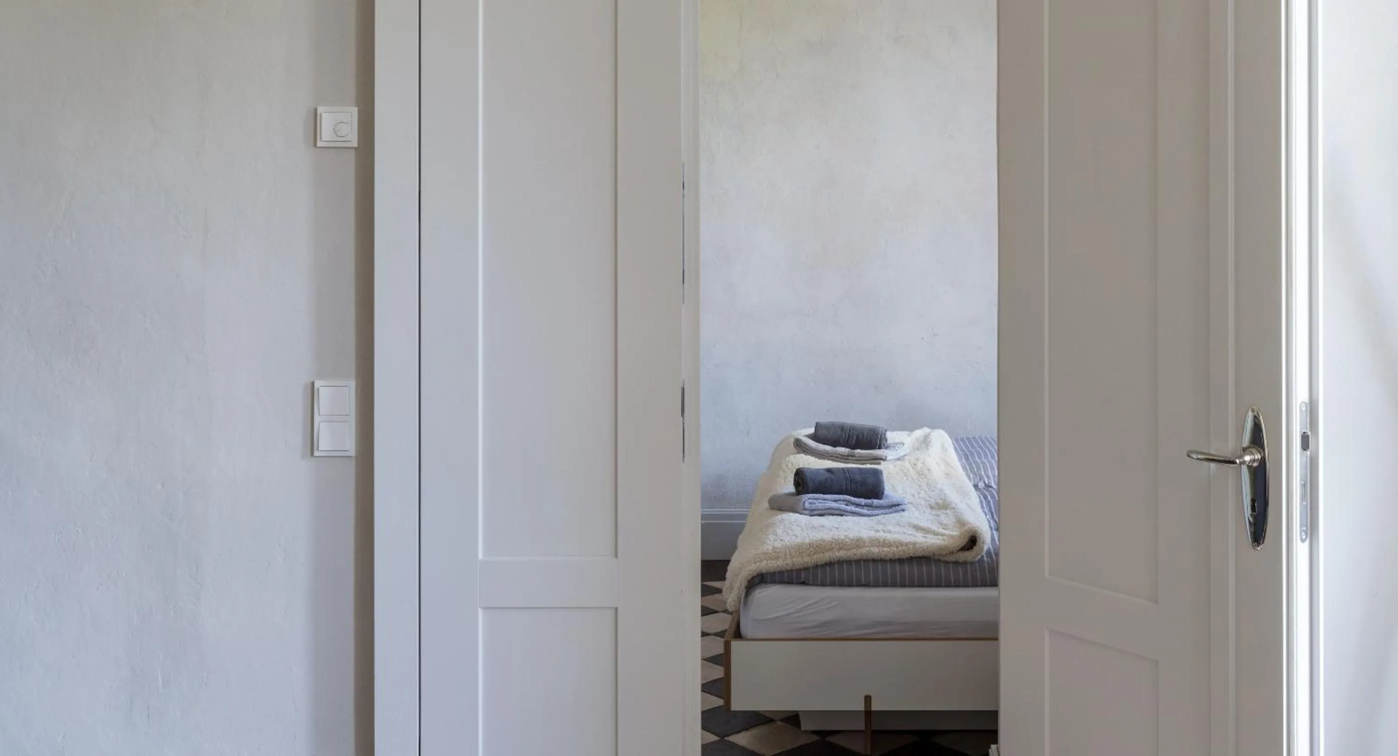 Bed in Schloss Prossen