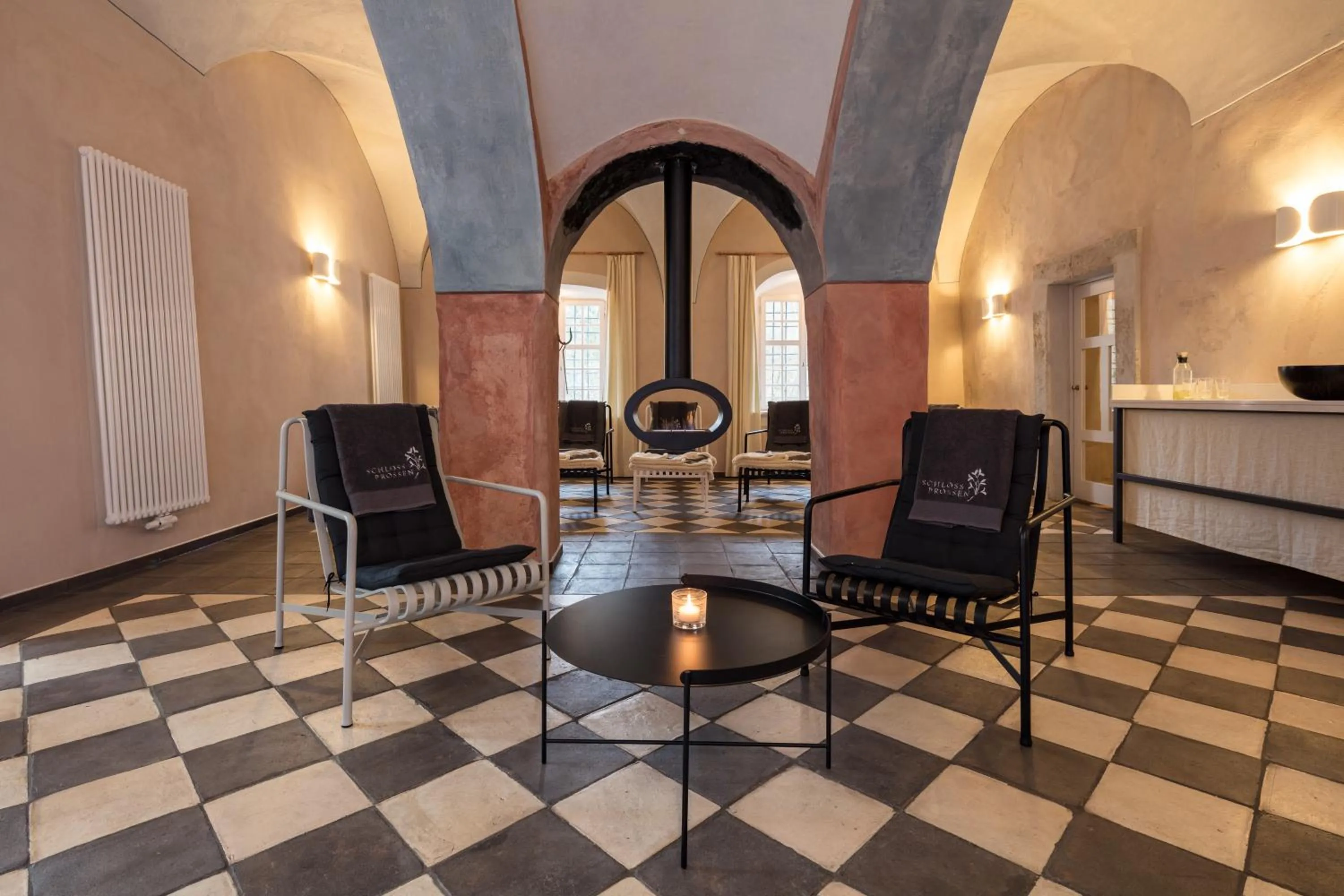 Sauna in Schloss Prossen