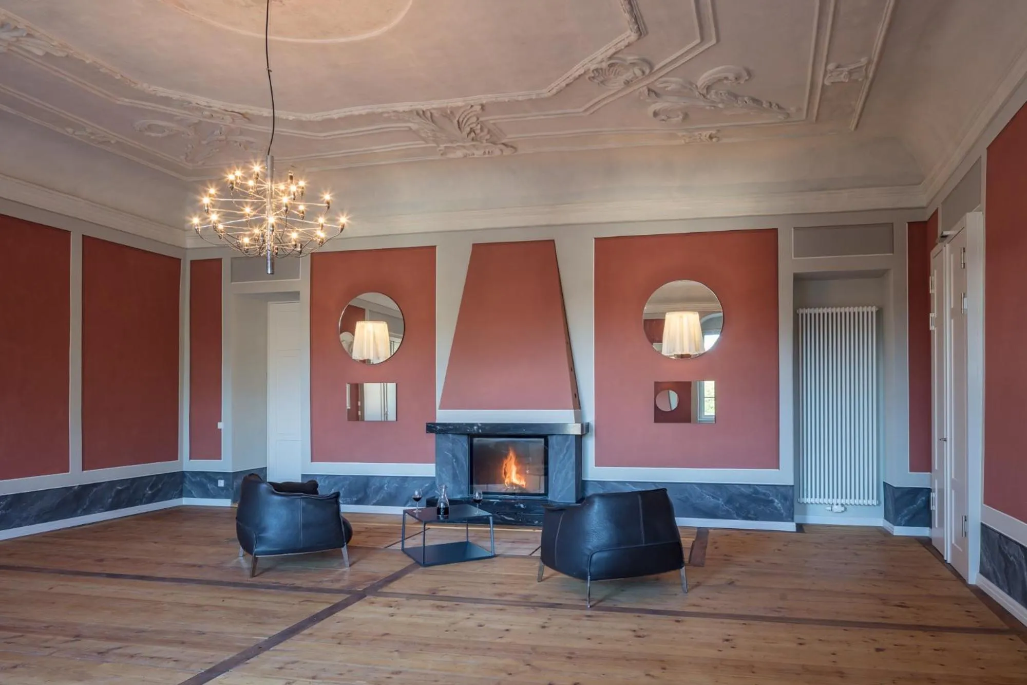 Lounge or bar in Schloss Prossen