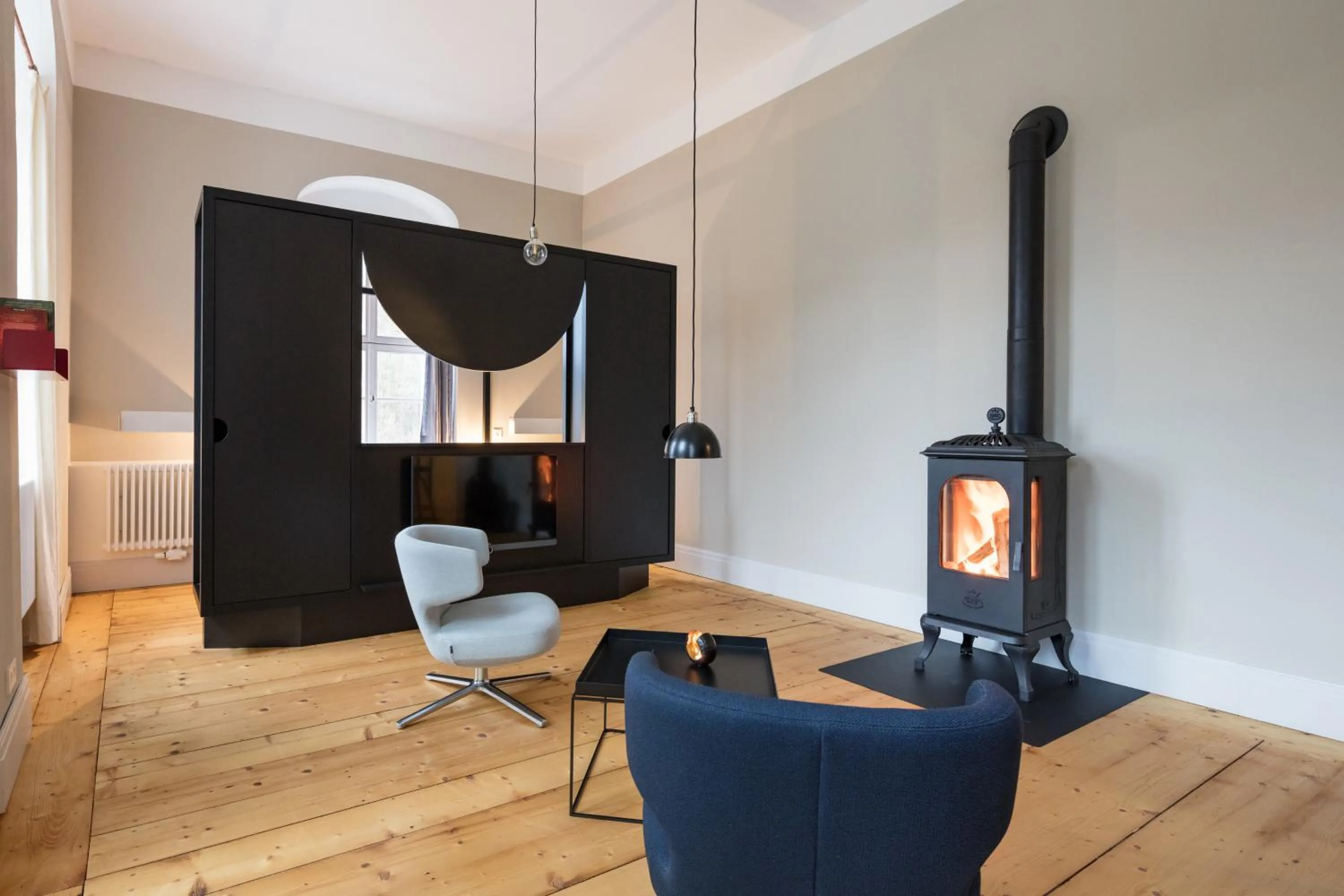 Photo of the whole room in Schloss Prossen