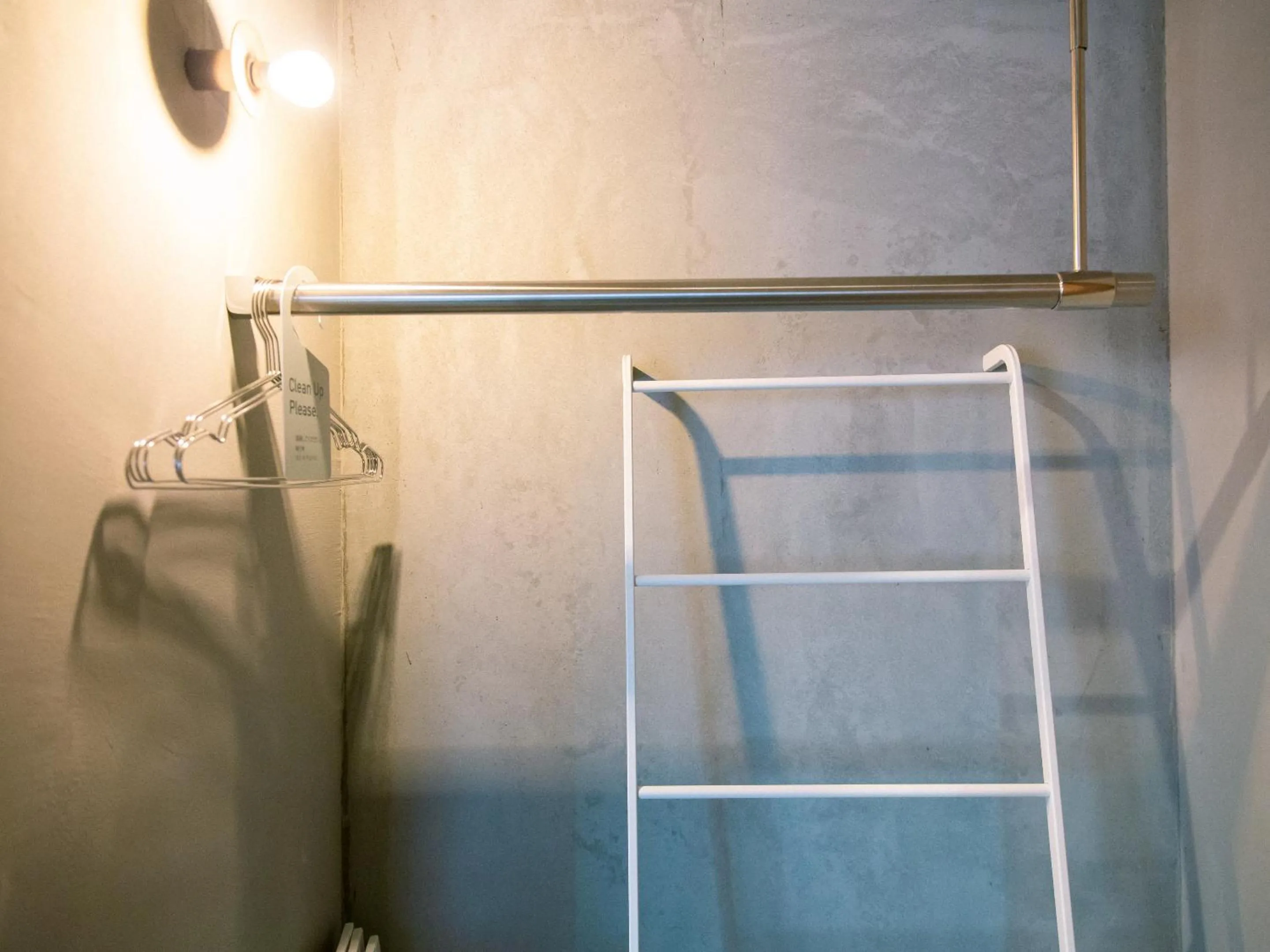 wardrobe in Kagan Hotel & Hostel