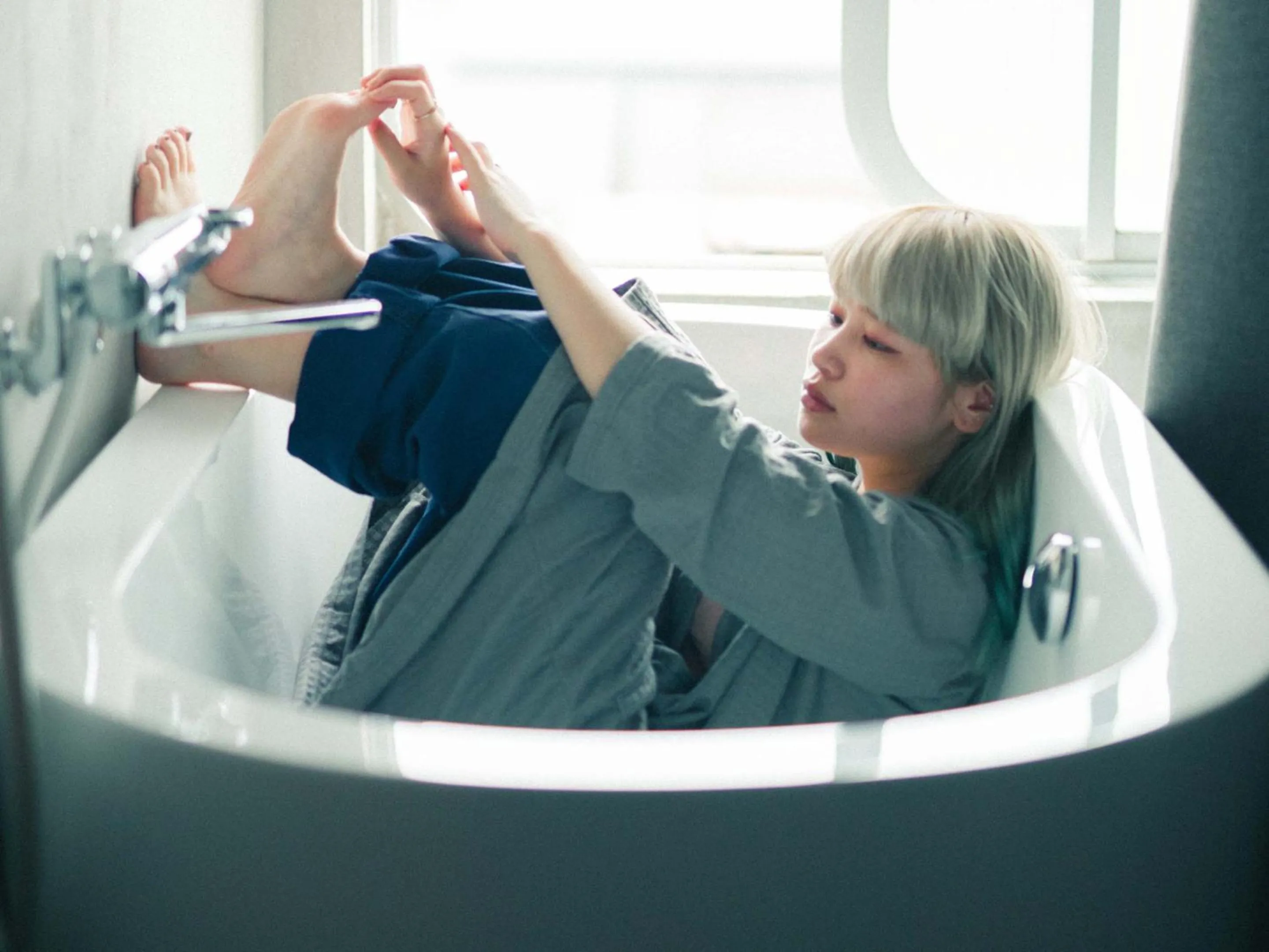 Bath in Kagan Hotel & Hostel