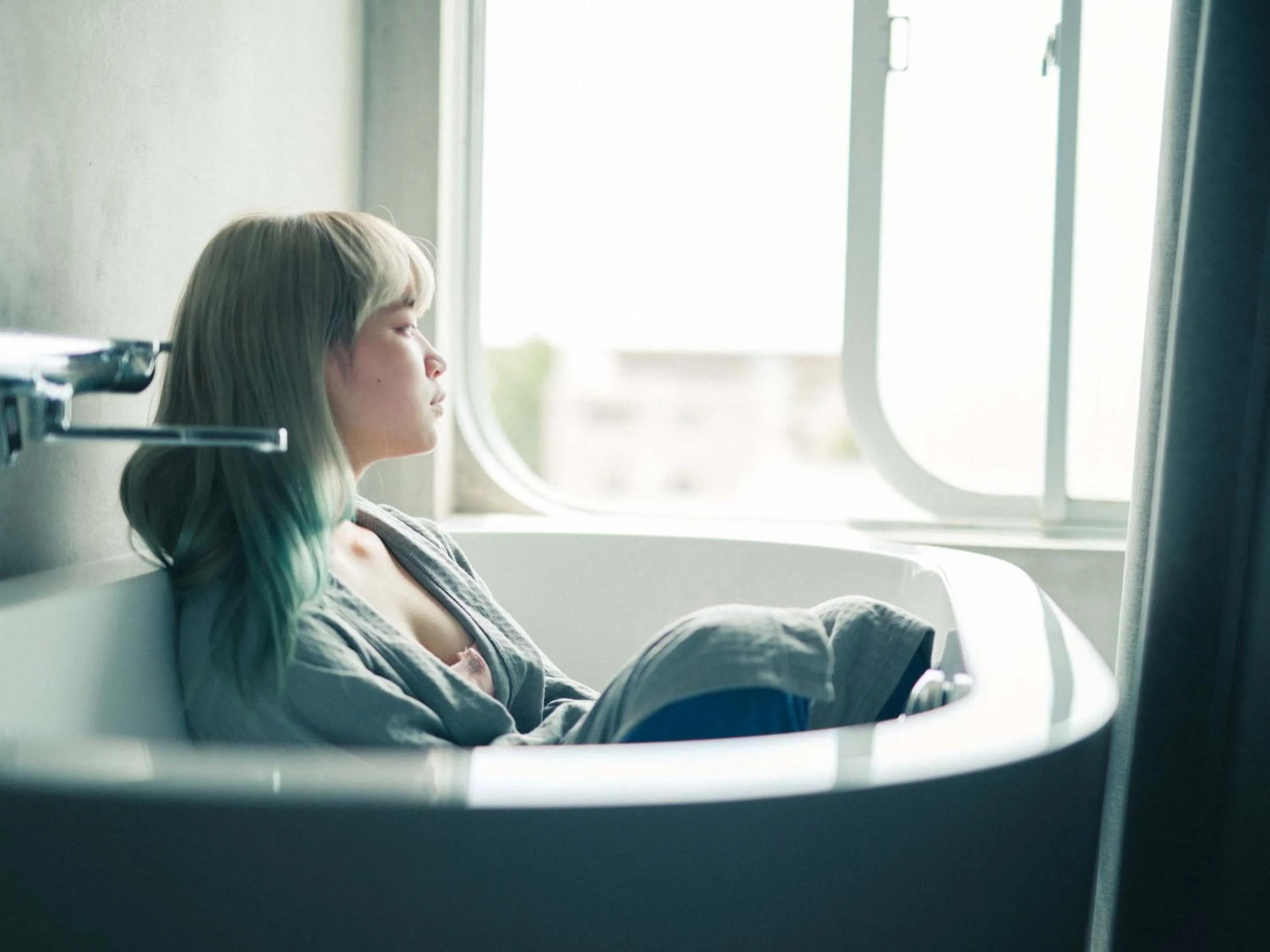 Bath in Kagan Hotel & Hostel