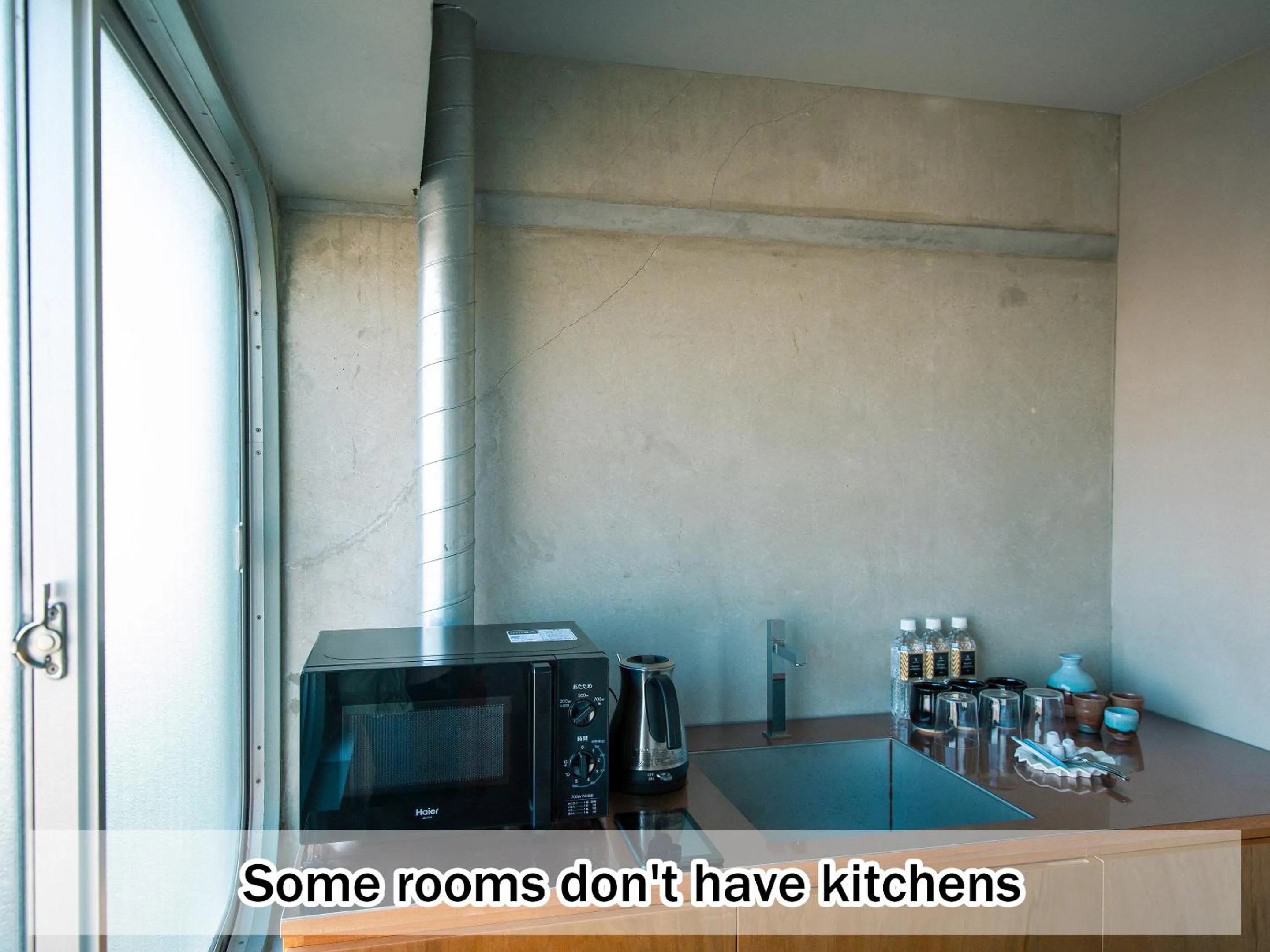 Kitchen or kitchenette in Kagan Hotel & Hostel