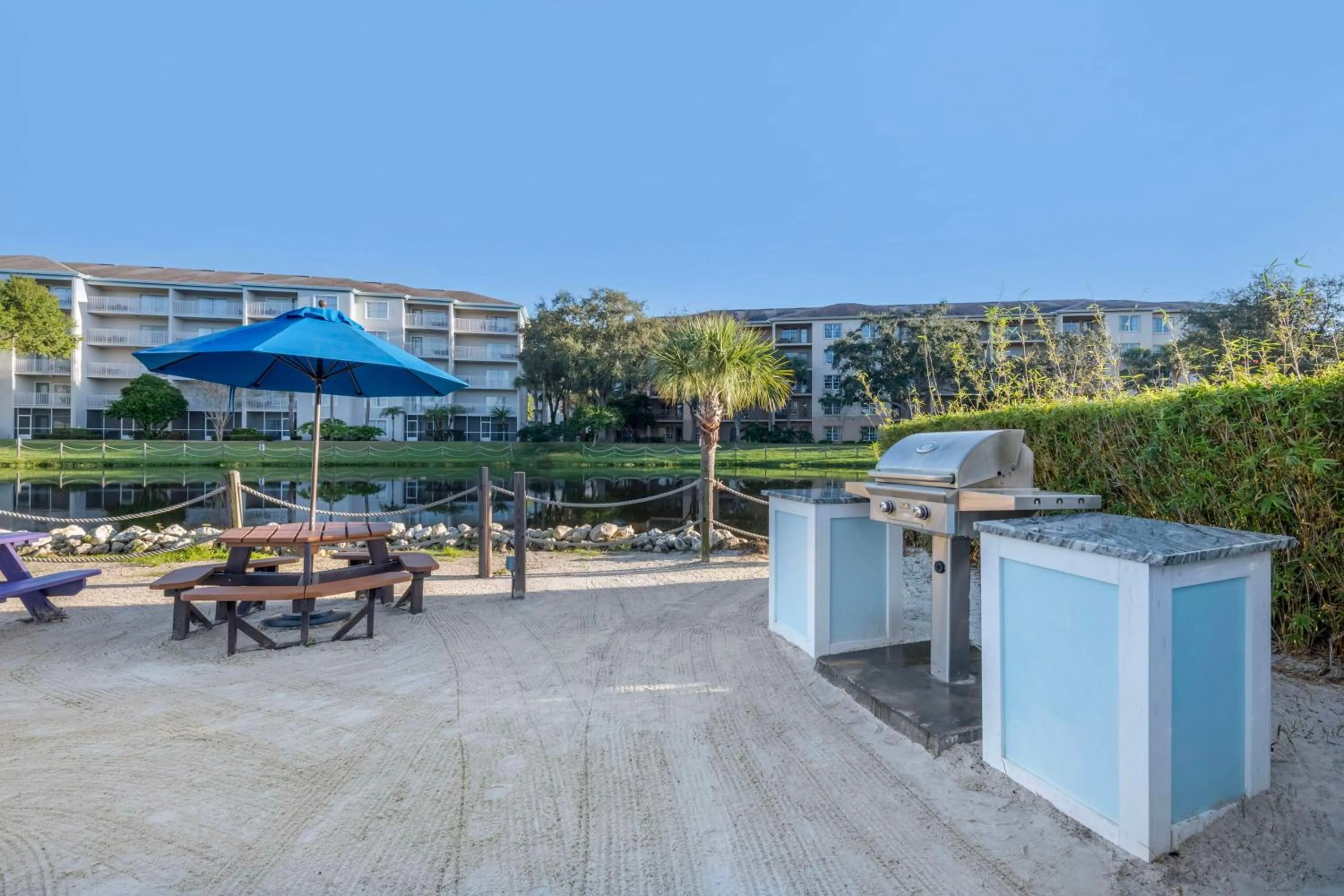 Patio in Hilton Vacation Club Aqua Sol Orlando West