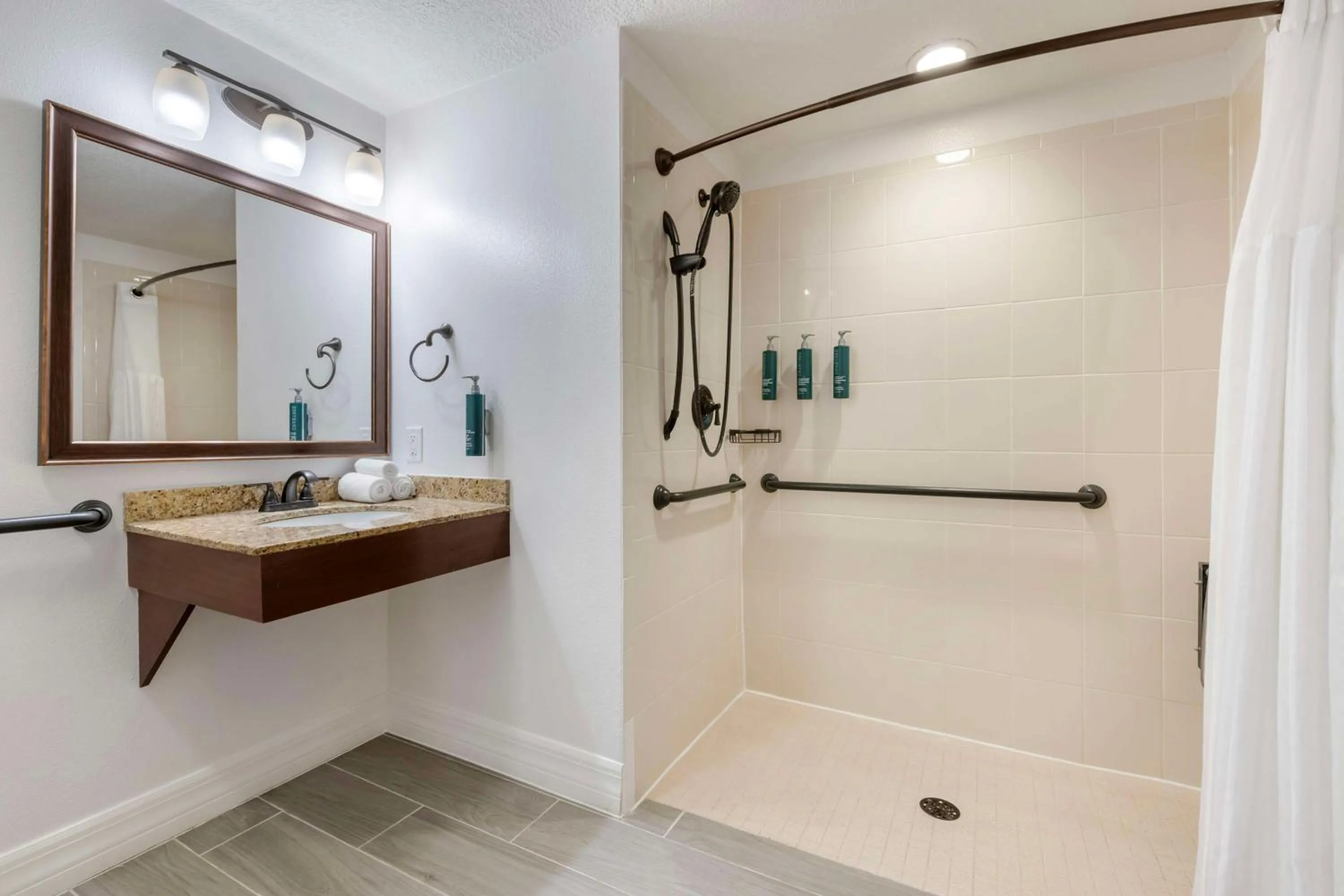 Bathroom in Hilton Vacation Club Aqua Sol Orlando West