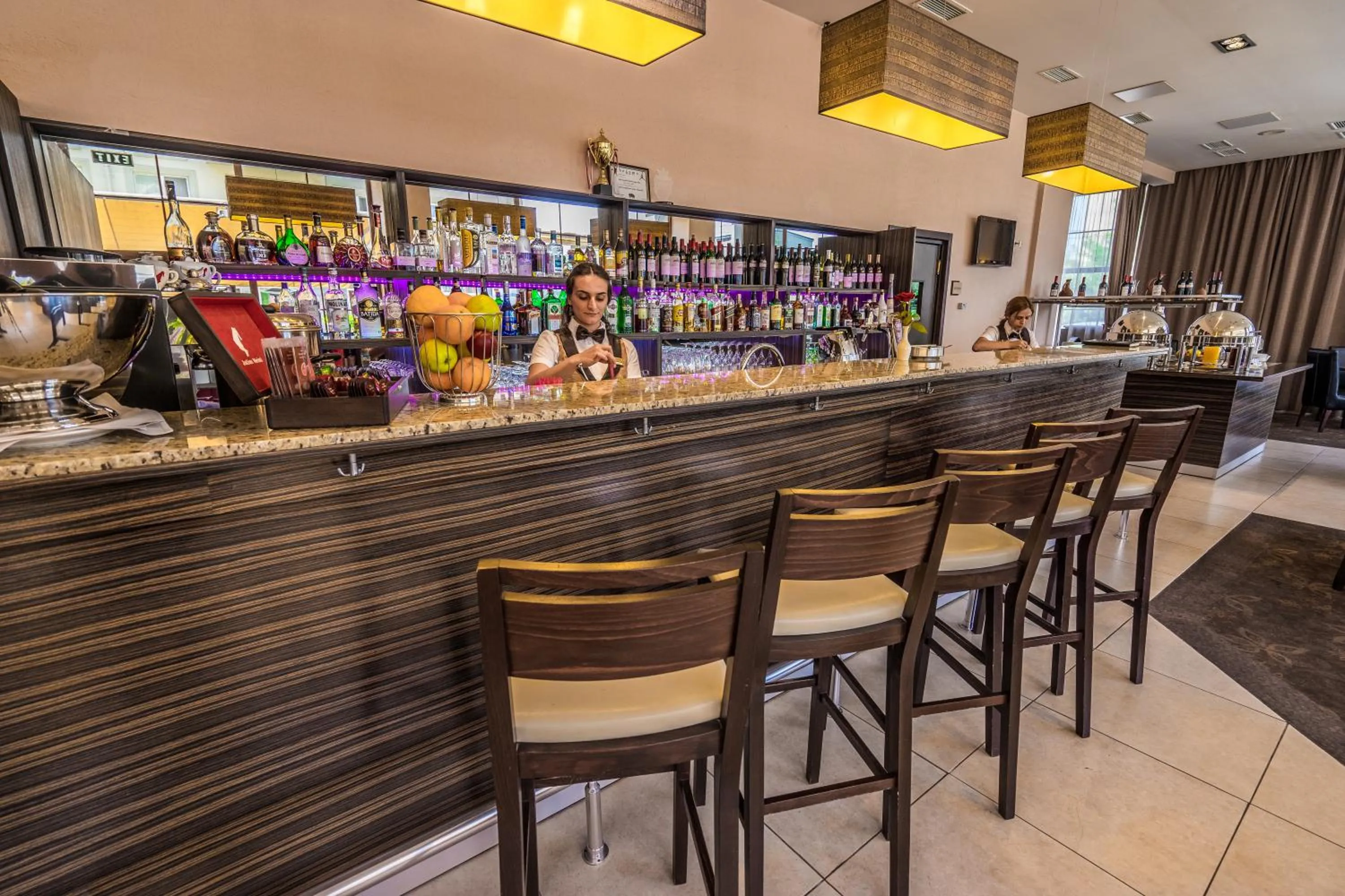 Lounge or bar in Hotel Lomsia