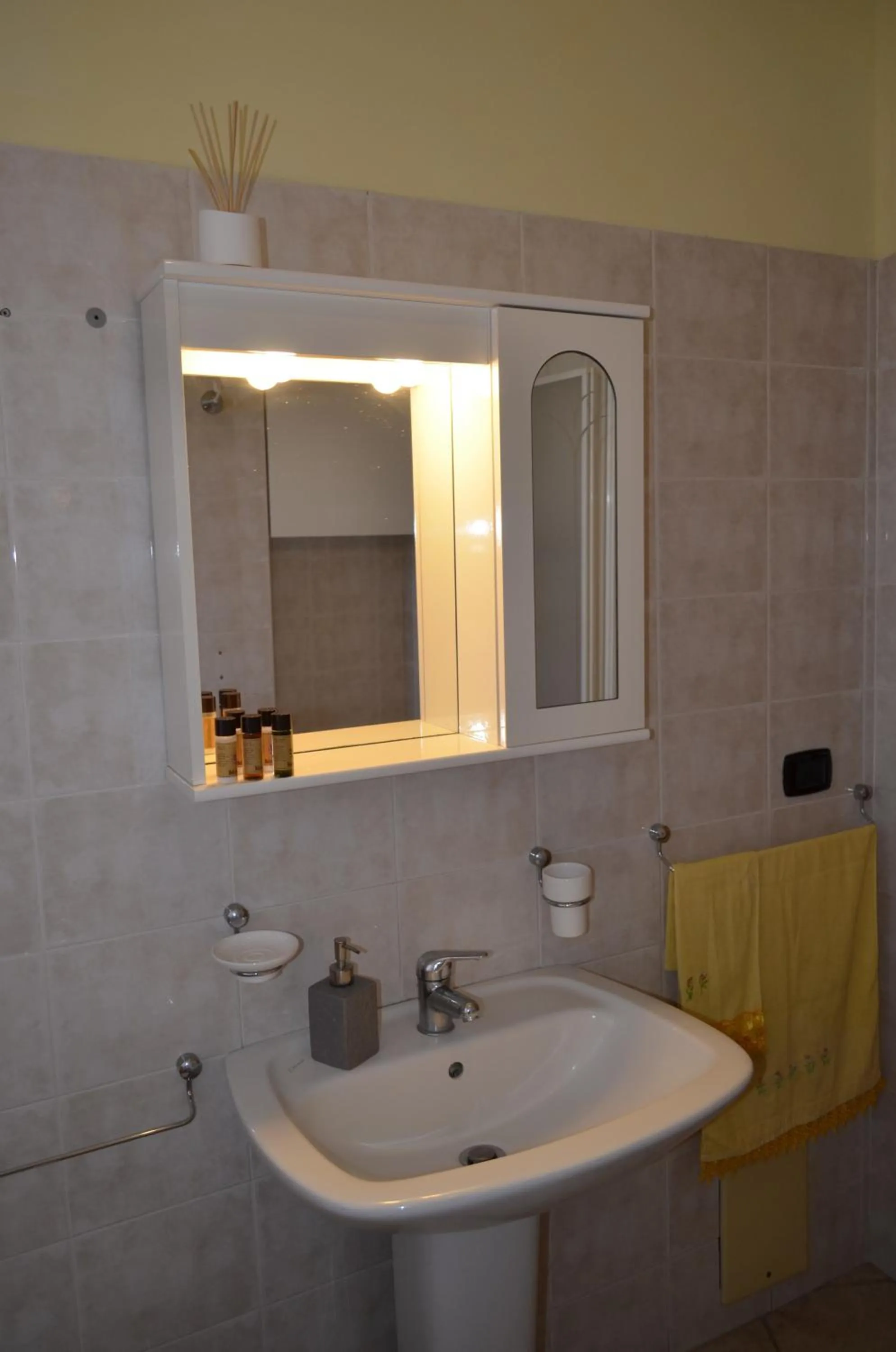 Bathroom in B&B Le Colonne