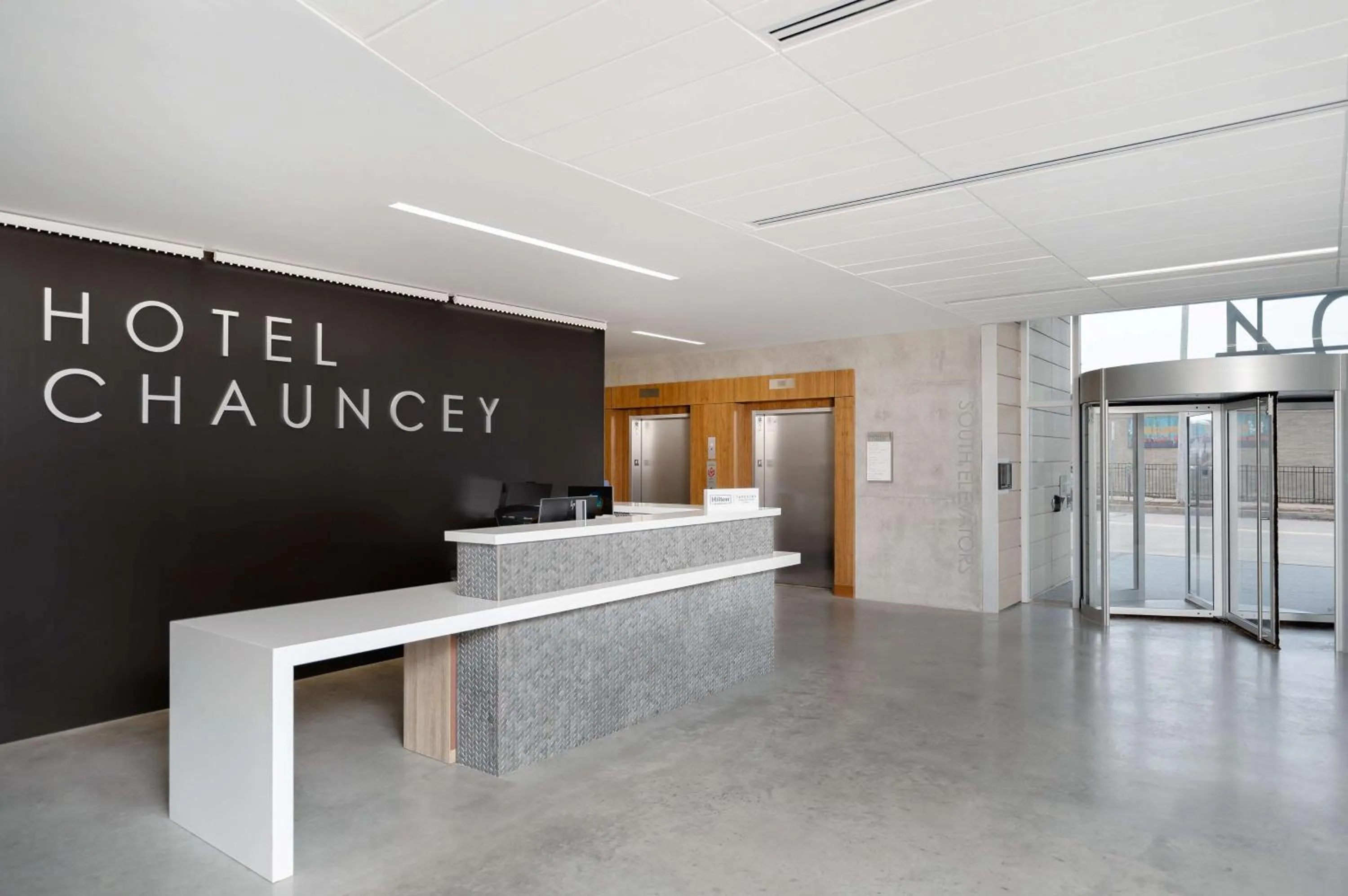 Lobby or reception in Hotel Chauncey Iowa City, Tapestry Collection by Hilton