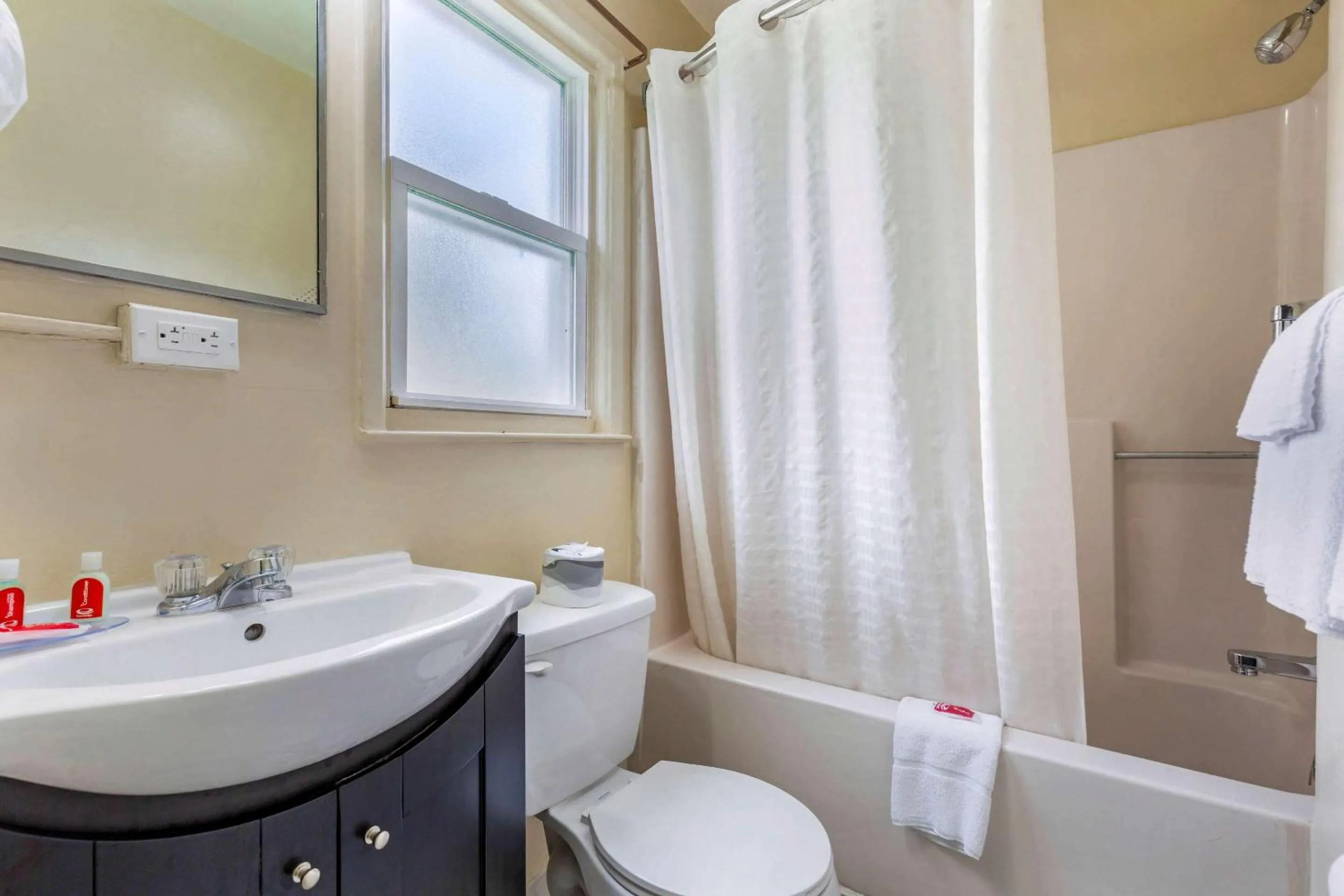 Bathroom in Econo Lodge Woodstock - Shenandoah Valley I-81