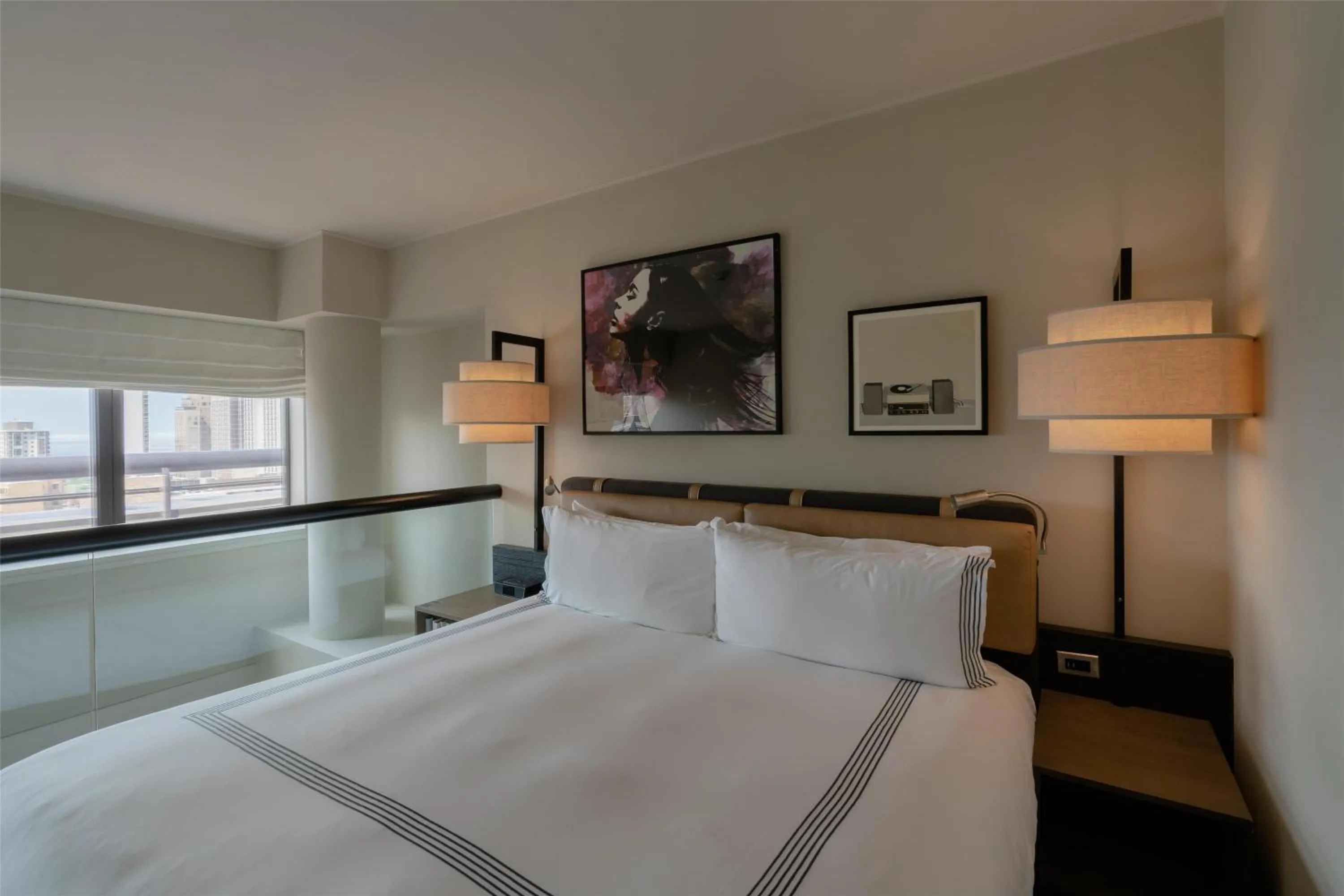 Photo of the whole room, Bed in Thompson Chicago, by Hyatt