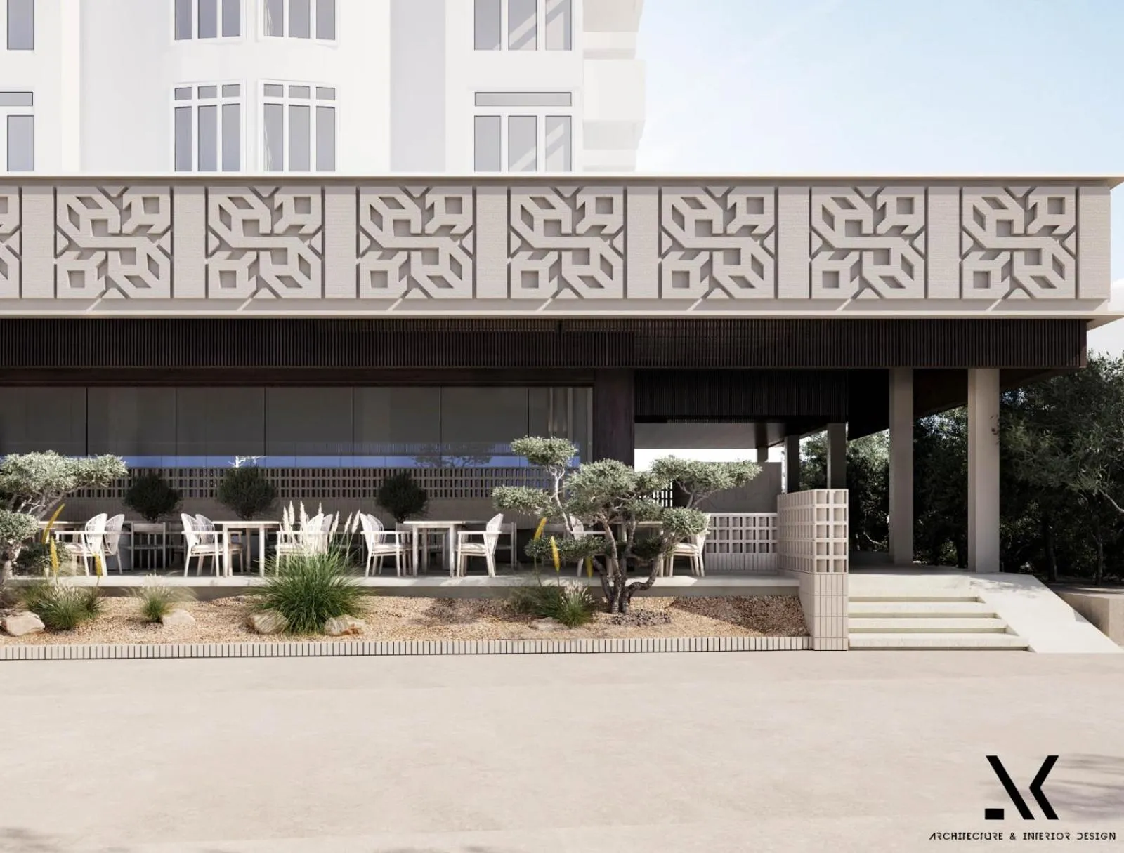 Property building in Hotel Kamomil