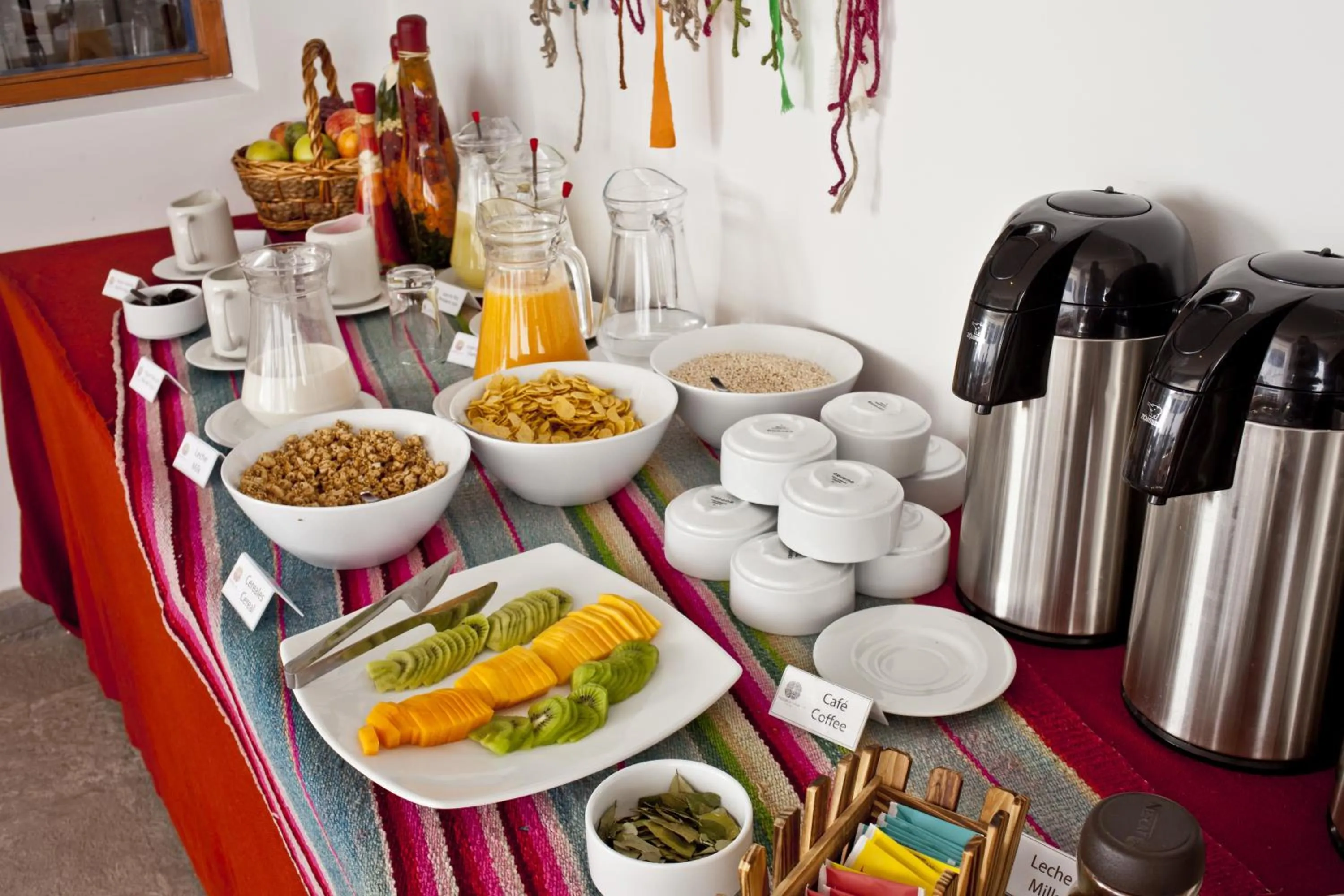 Buffet breakfast in Tierra Viva Cusco Centro