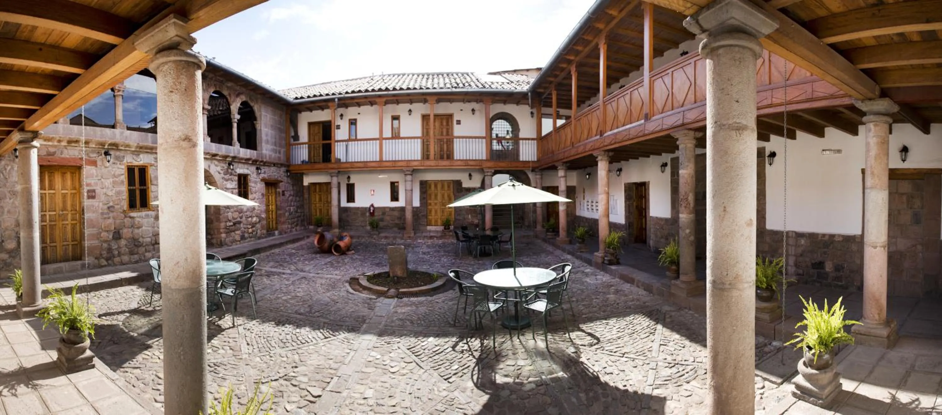 Patio in Tierra Viva Cusco Centro