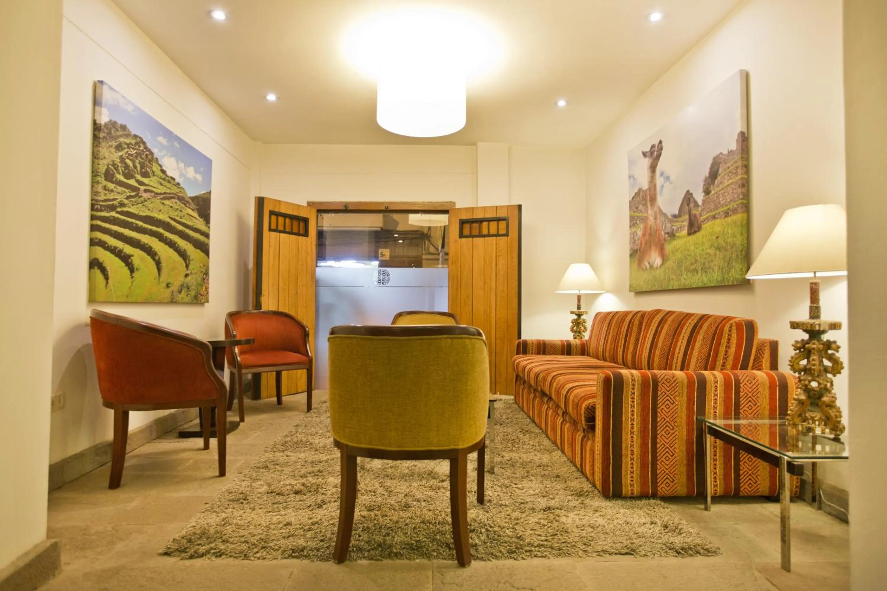 Lobby or reception in Tierra Viva Cusco Centro