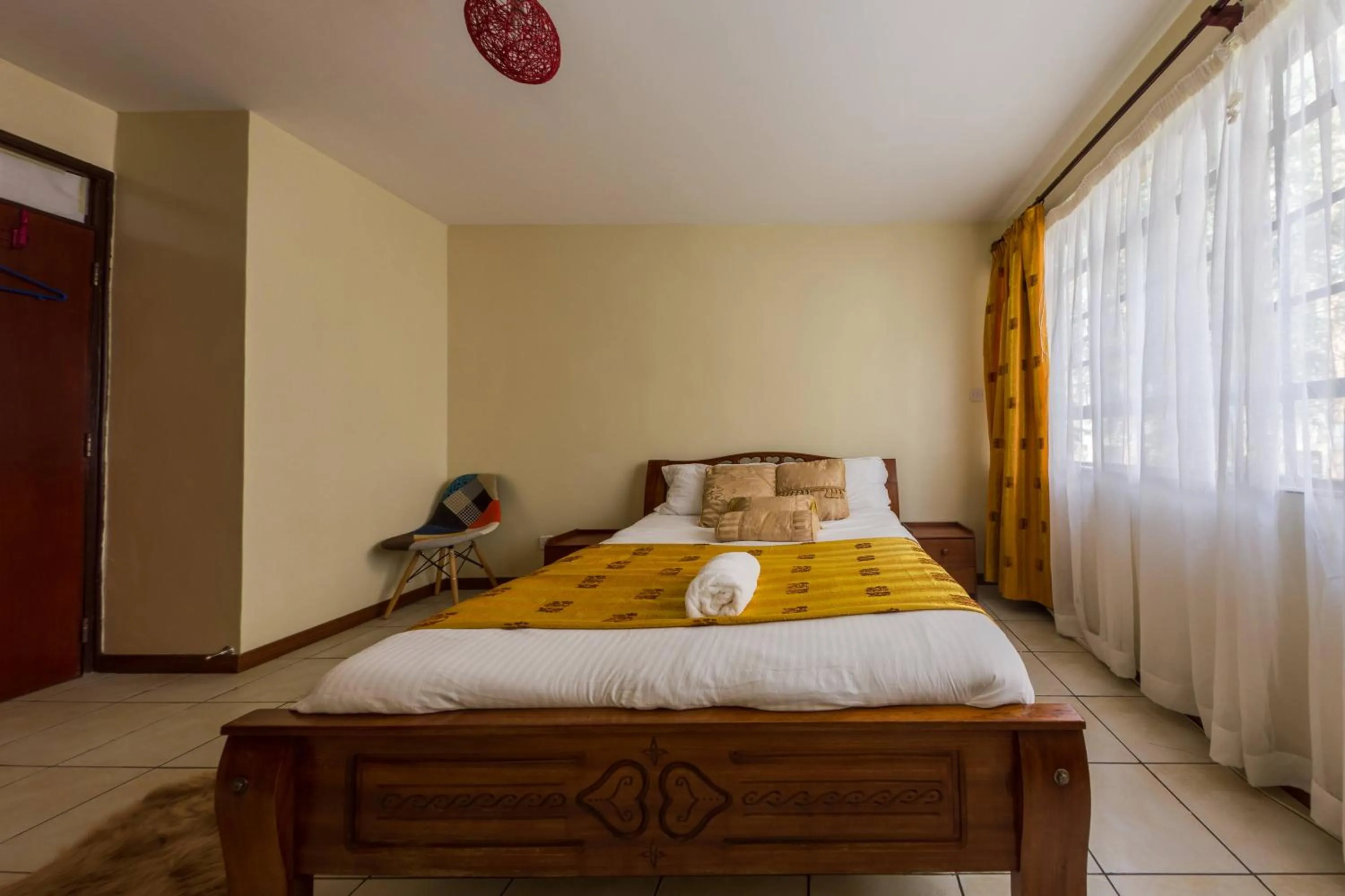 Bedroom, Bed in Takdiri Homes