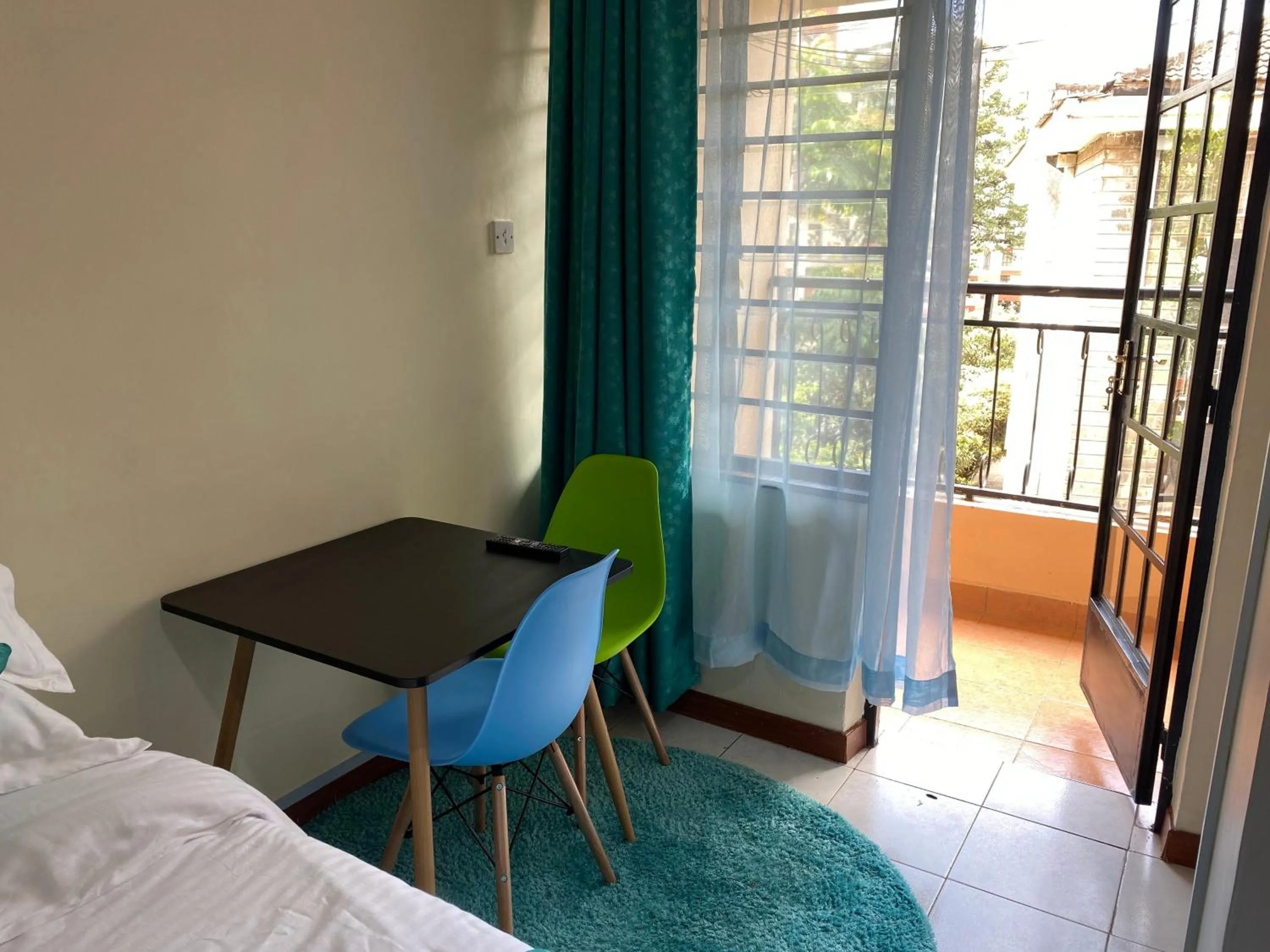 Balcony/Terrace, Bed in Takdiri Homes