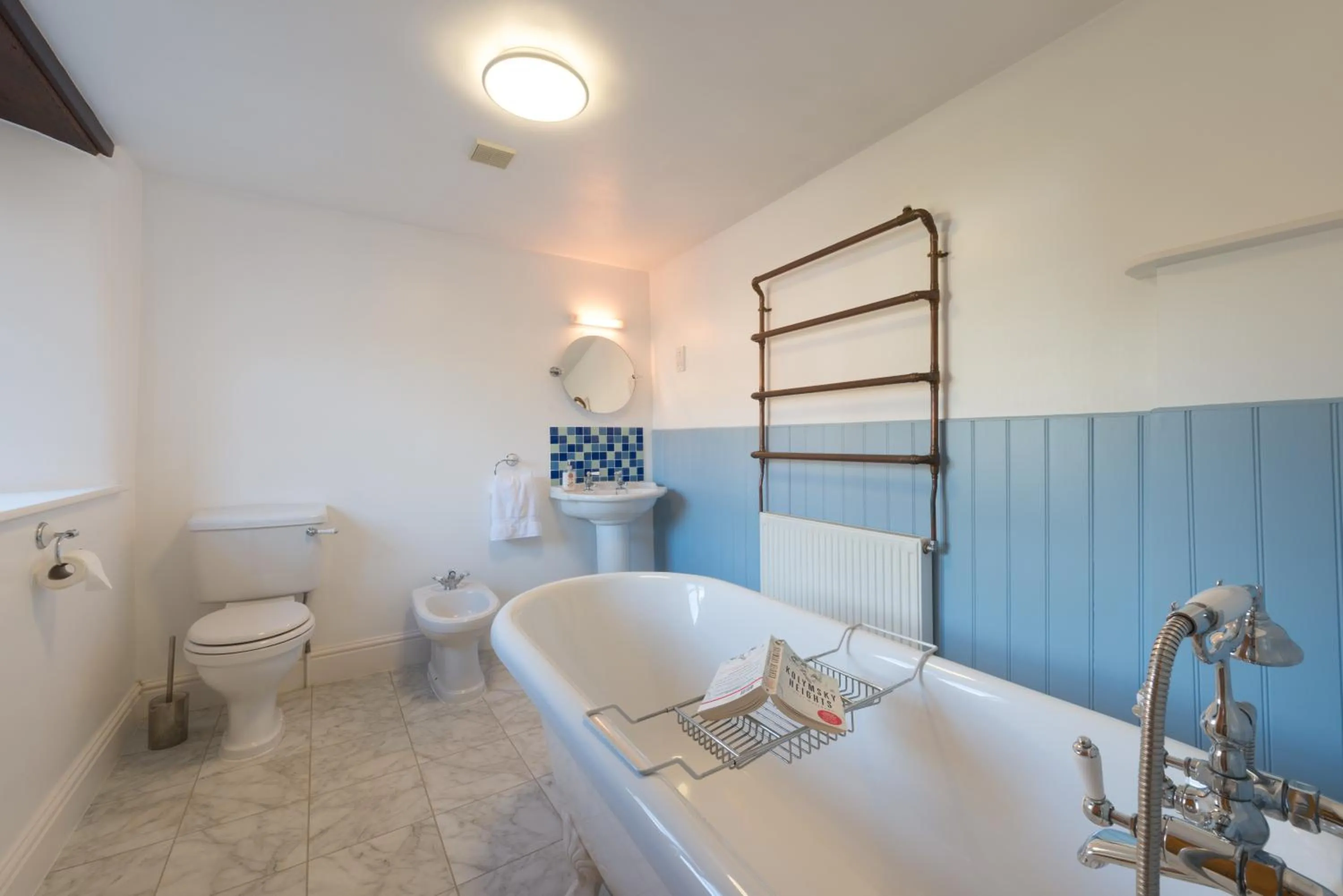 Bathroom in The Old Dairy at Bishops Barton
