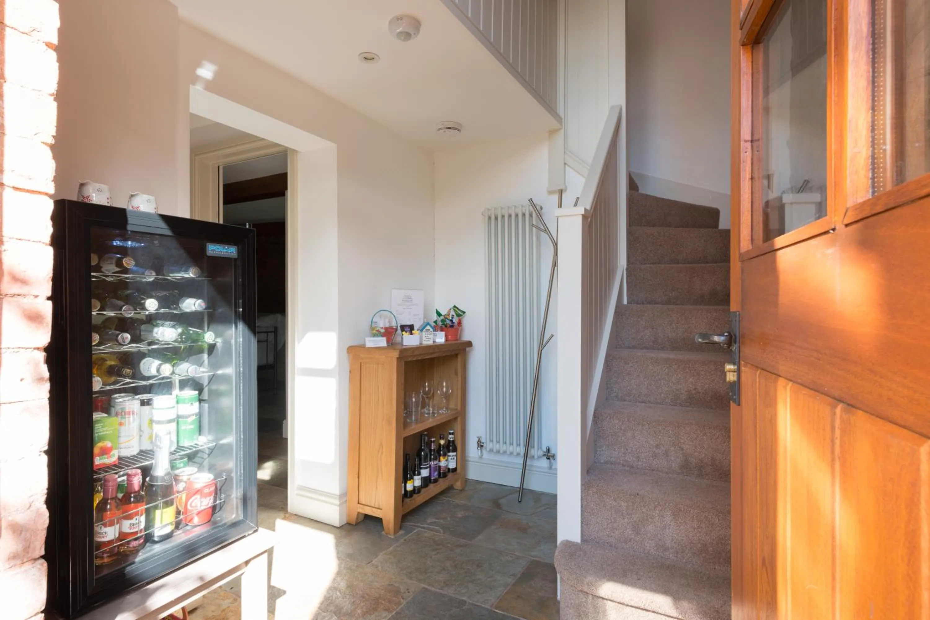 Alcoholic drinks in The Old Dairy at Bishops Barton