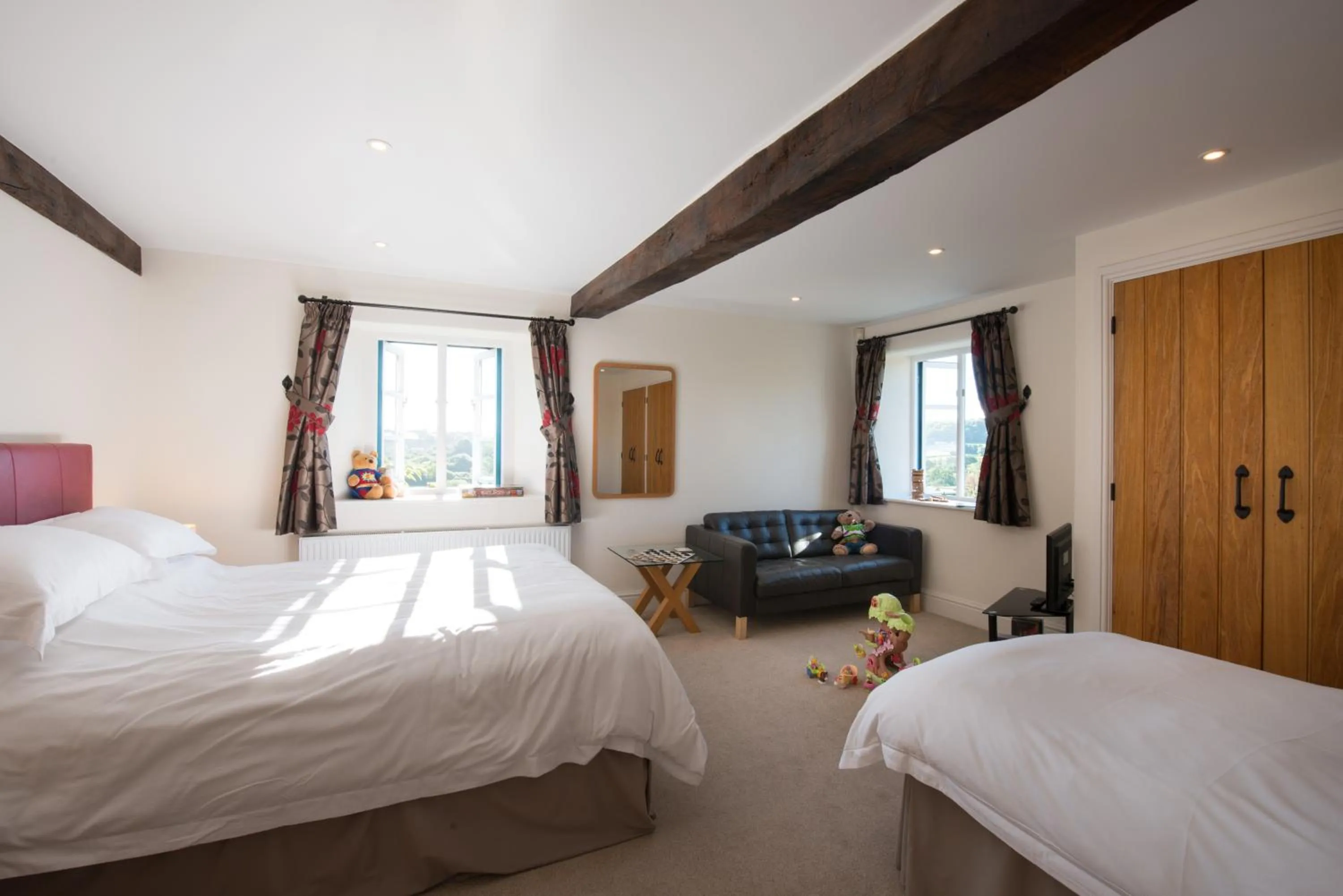 Photo of the whole room, Bed in The Old Dairy at Bishops Barton