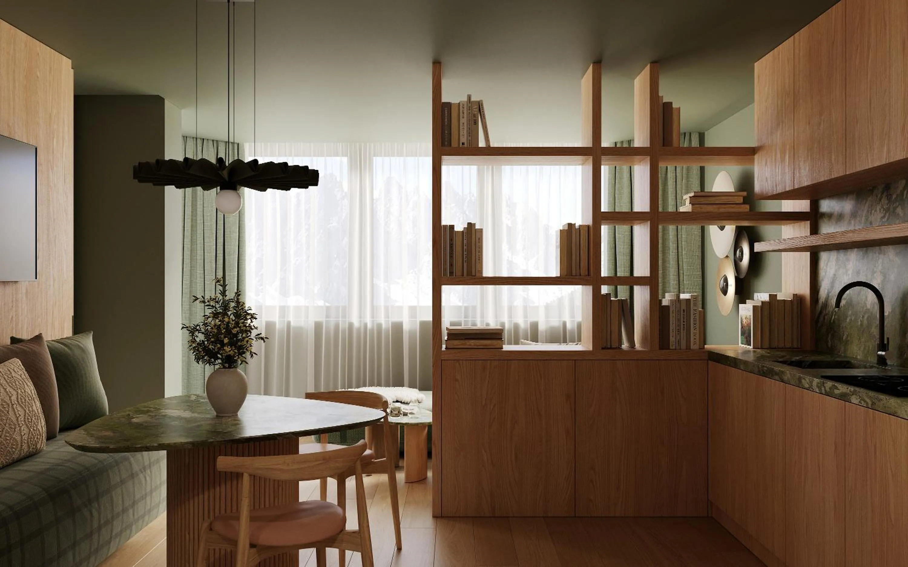 Dining area in Post Residence - Home of Memories - Dolomites