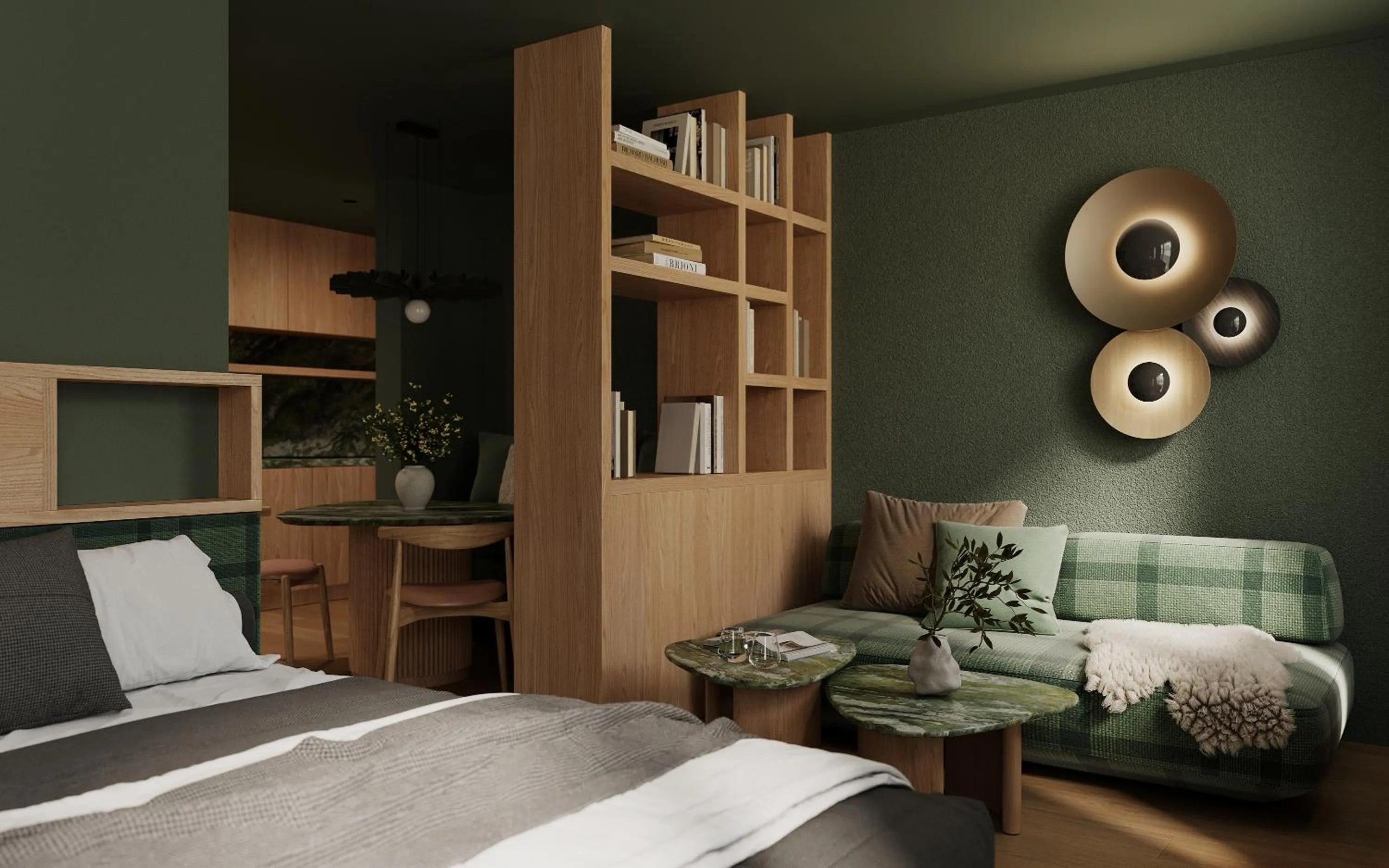 Seating area, Bed in Post Residence - Home of Memories - Dolomites