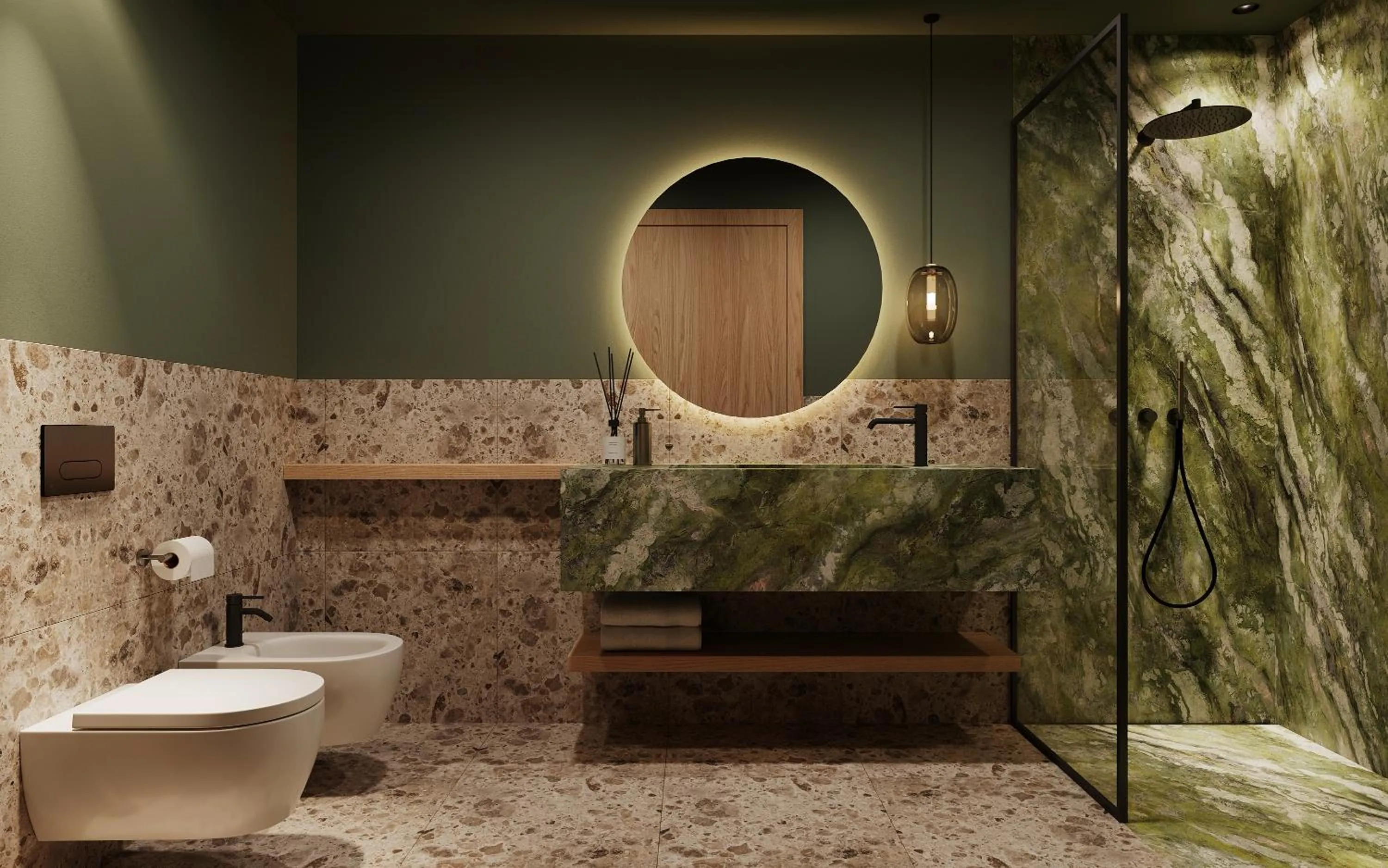 Bathroom in Post Residence - Home of Memories - Dolomites