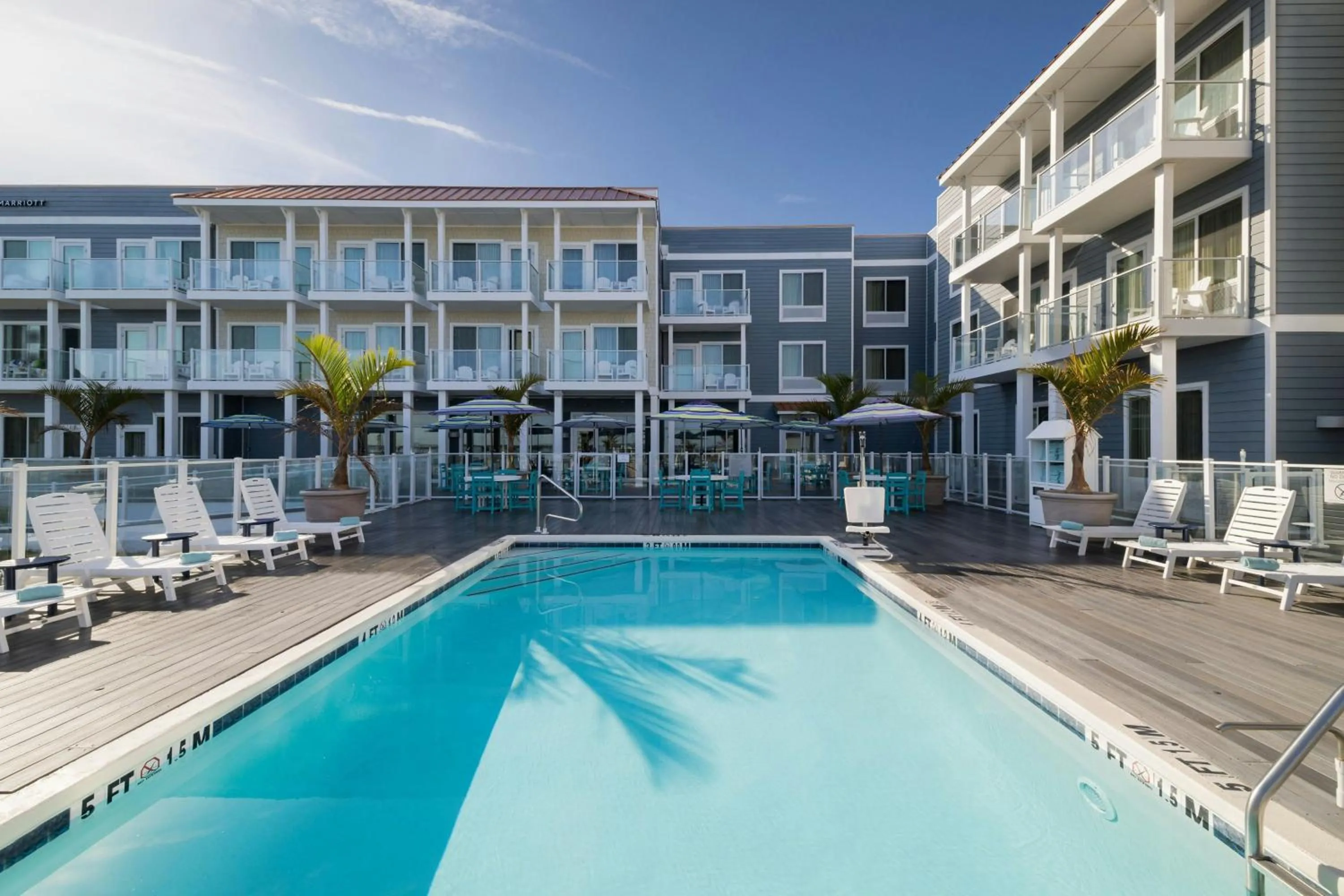 Swimming pool in Fairfield Inn & Suites by Marriott Chincoteague Island Waterfront