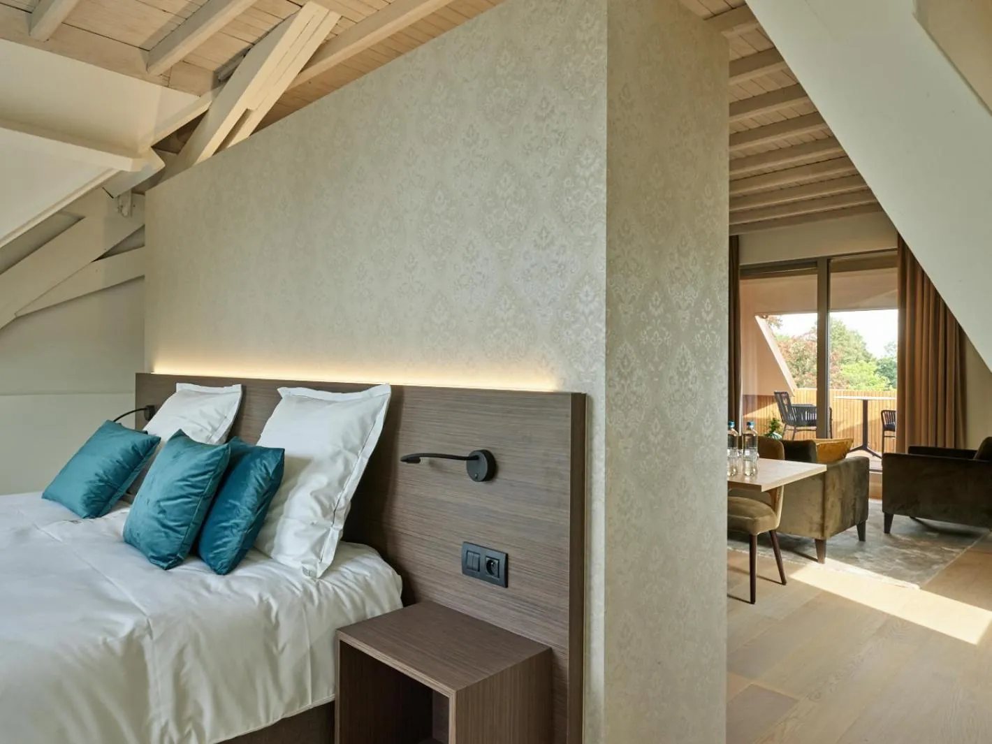 Bed in Boutique Hotel Ter Wallen