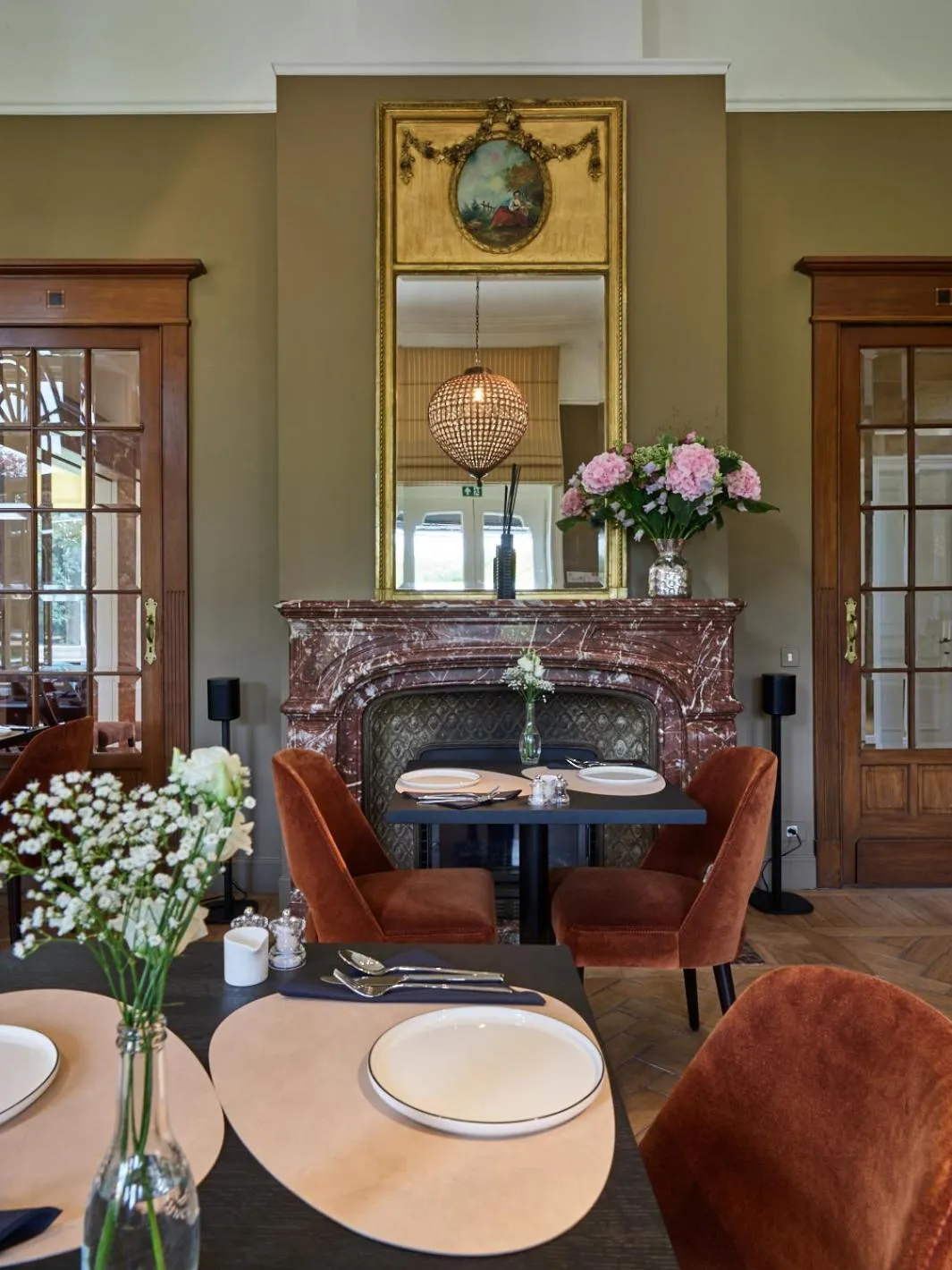 Dining area in Boutique Hotel Ter Wallen