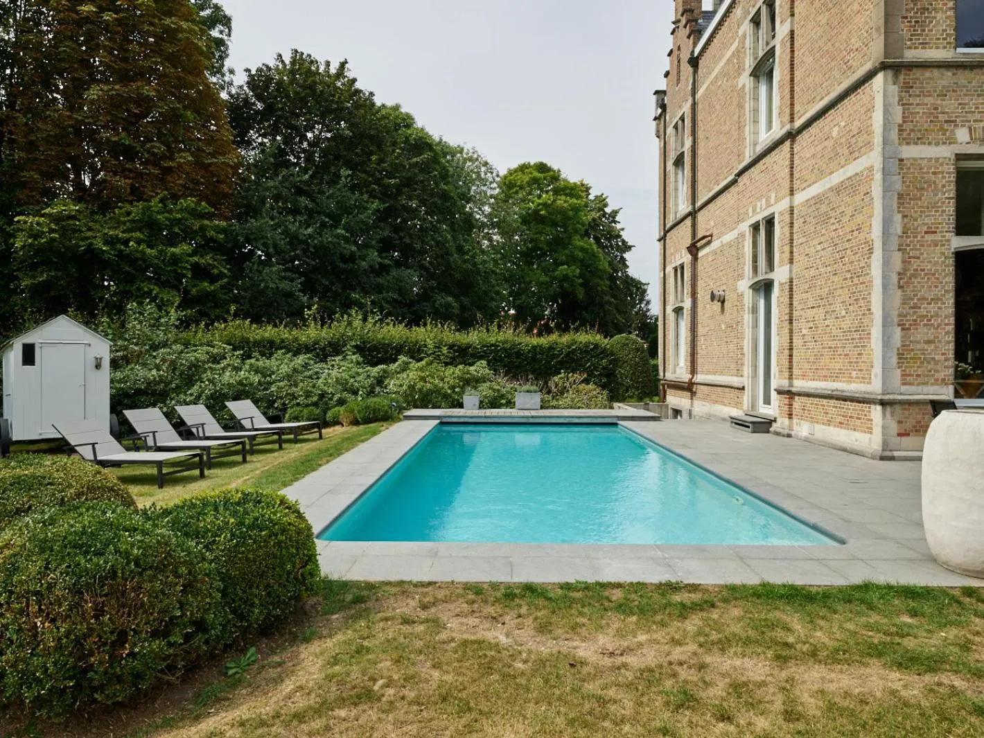 Swimming pool in Boutique Hotel Ter Wallen