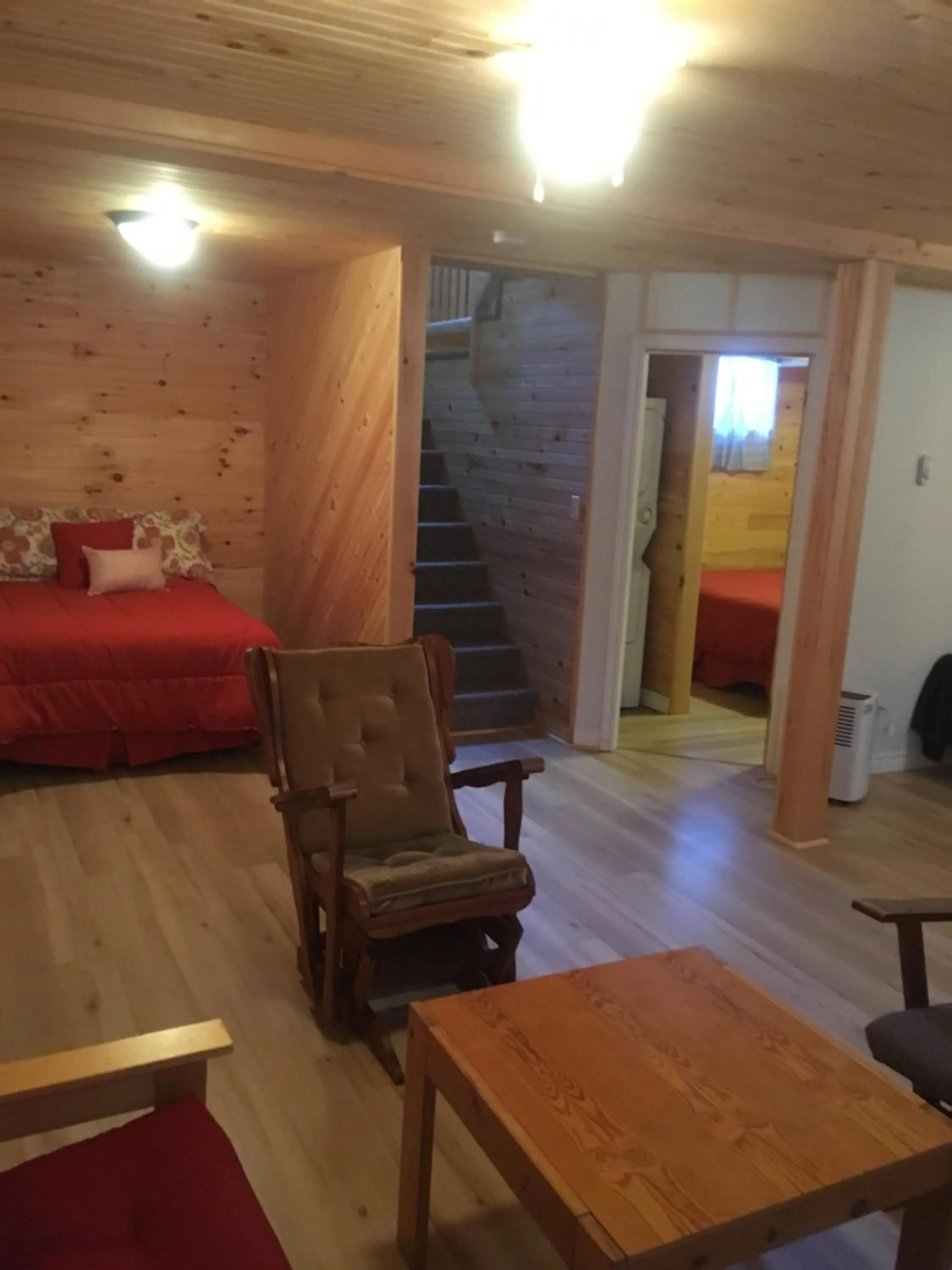 Bed in Baywatch Lighthouse Cottages & Motel