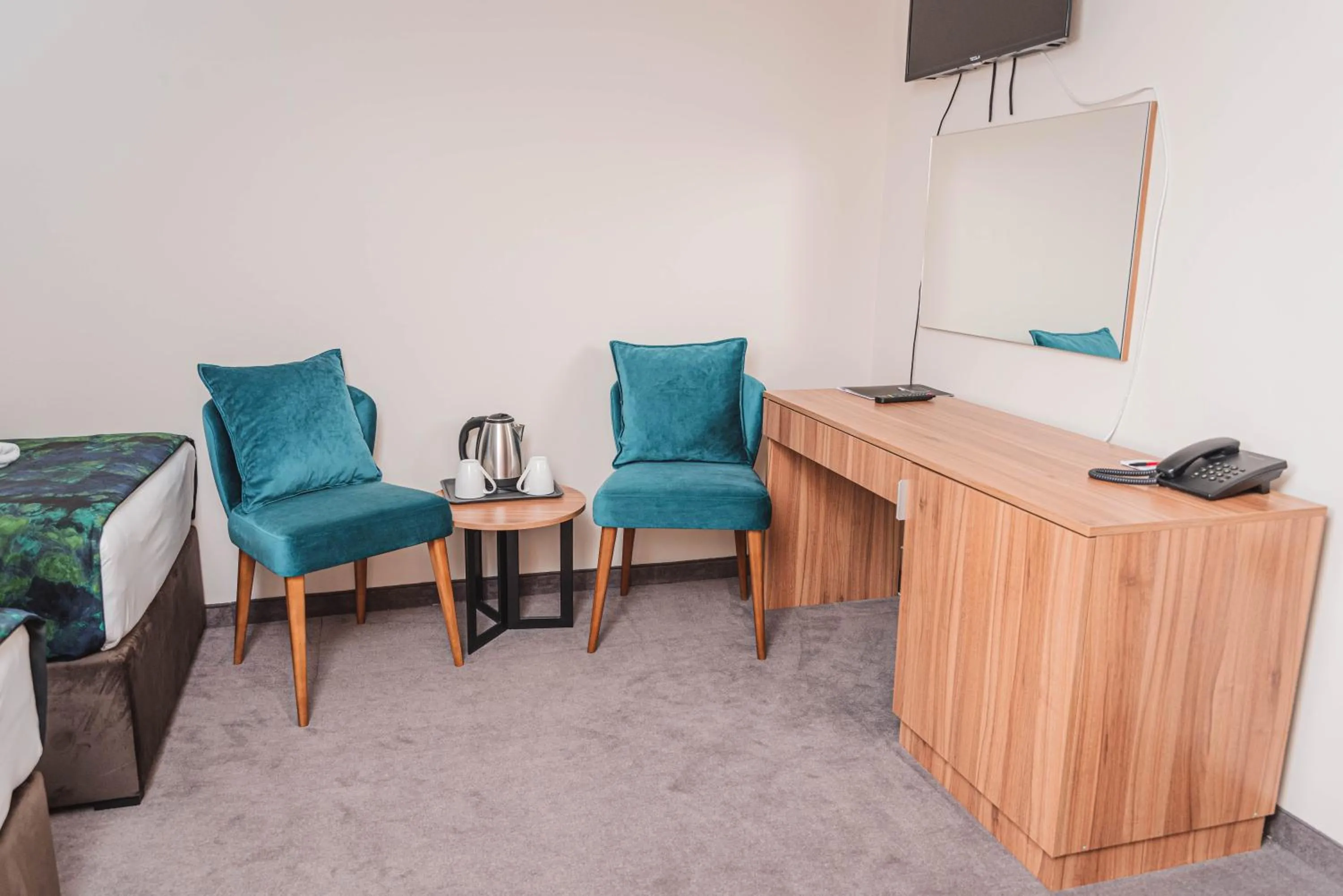 Seating area in Hotel Aloha