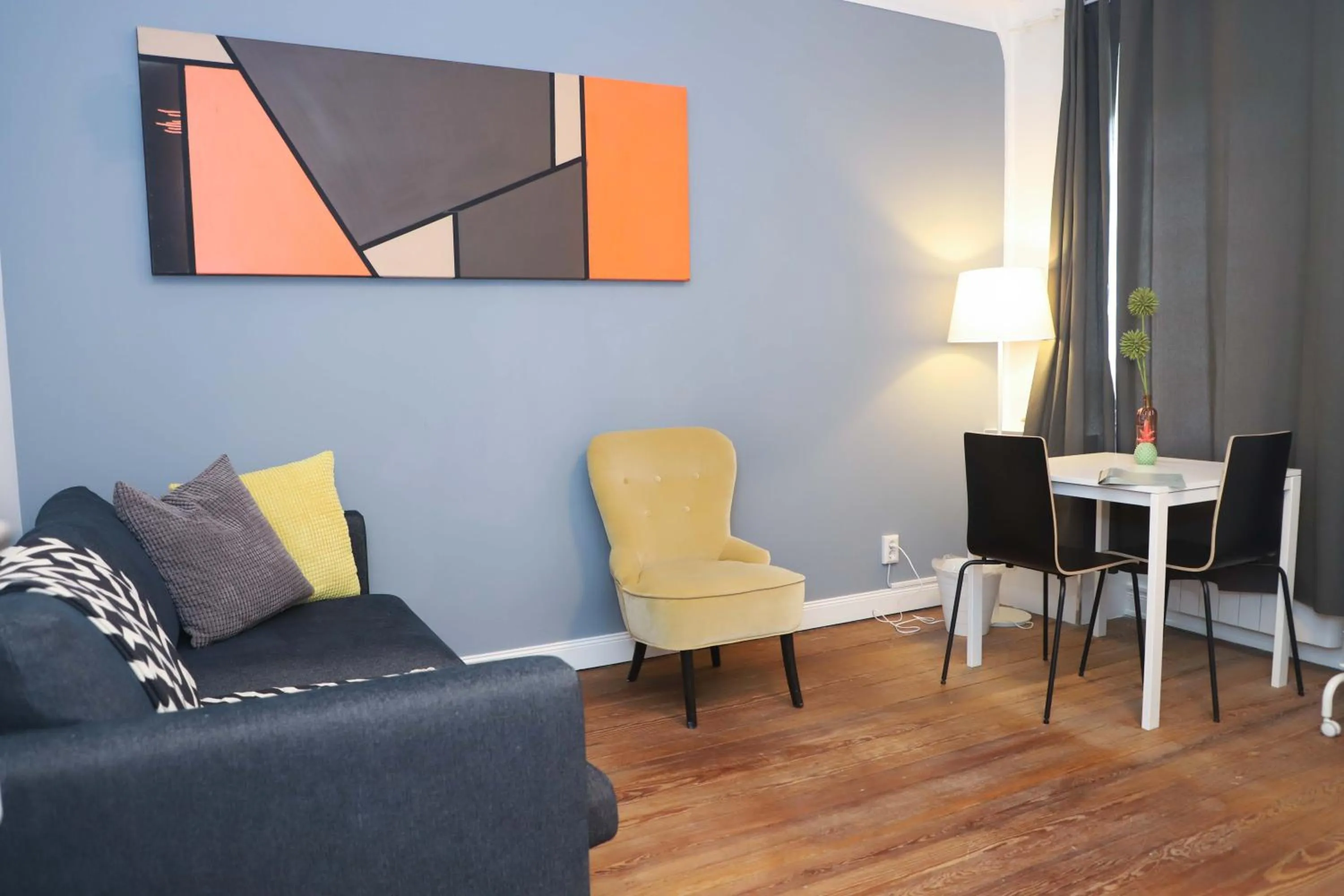 Living room in The red house