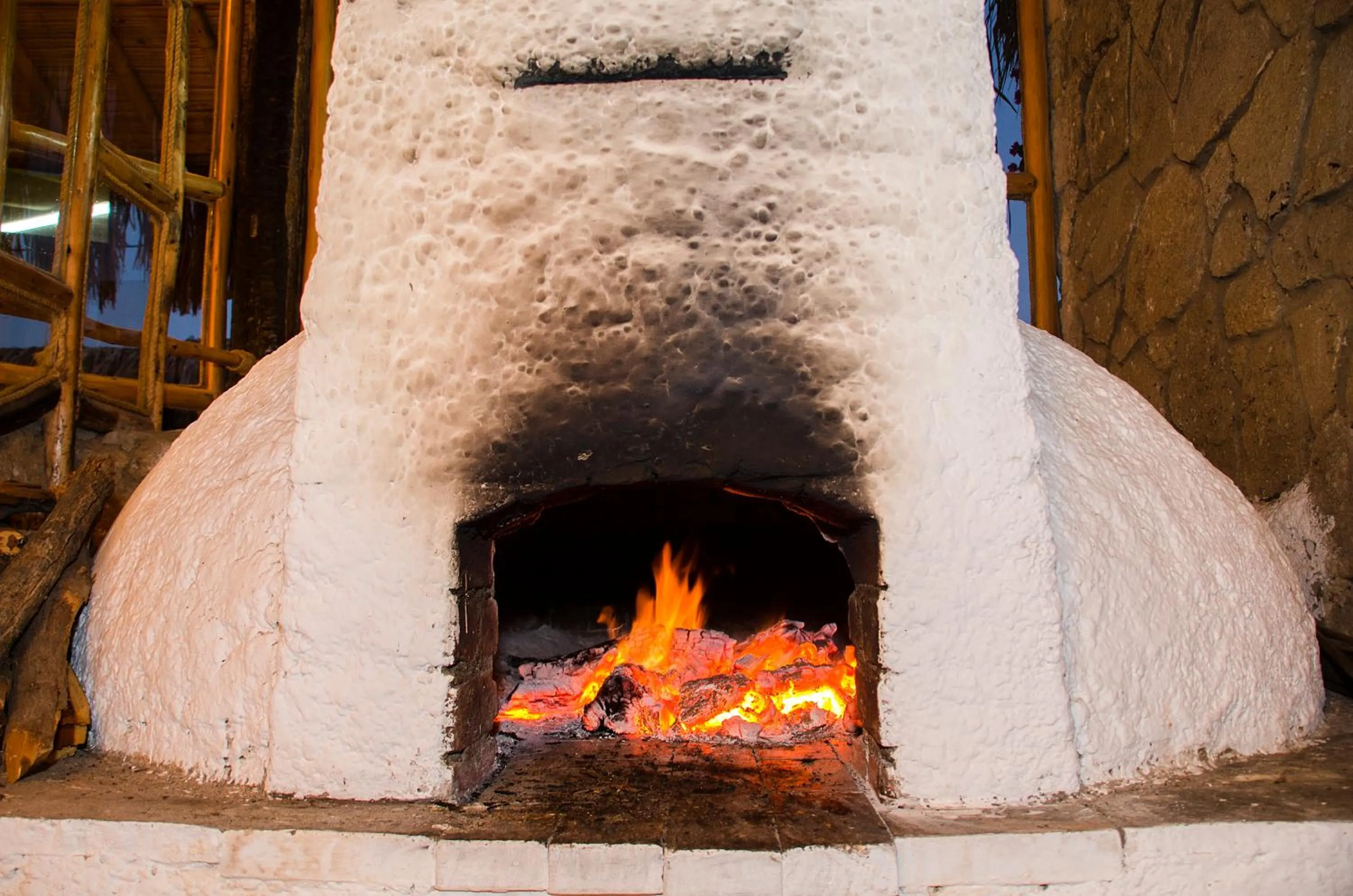 Decorative detail in Las Cabañas de Antica