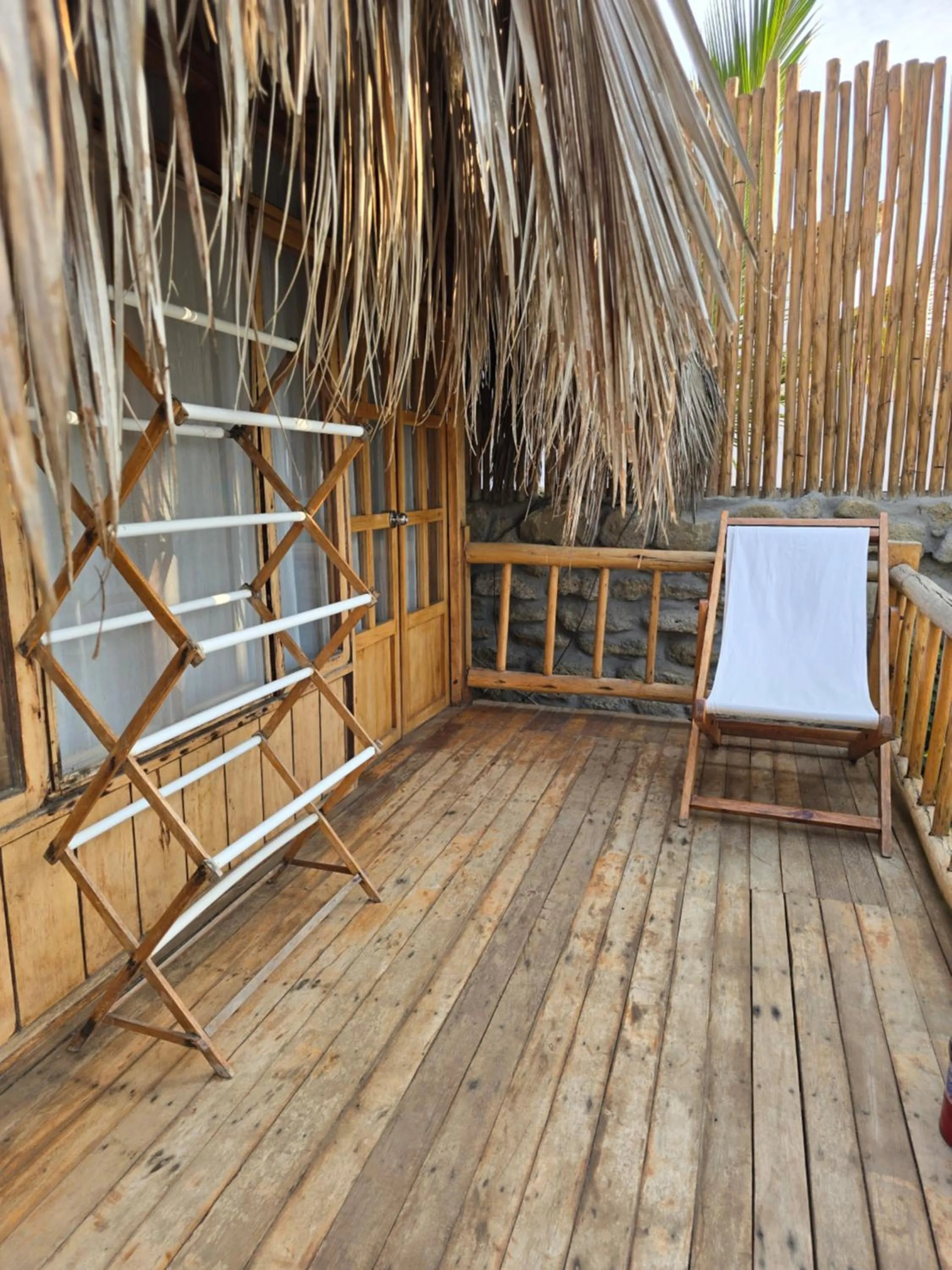 Patio in Las Cabañas de Antica