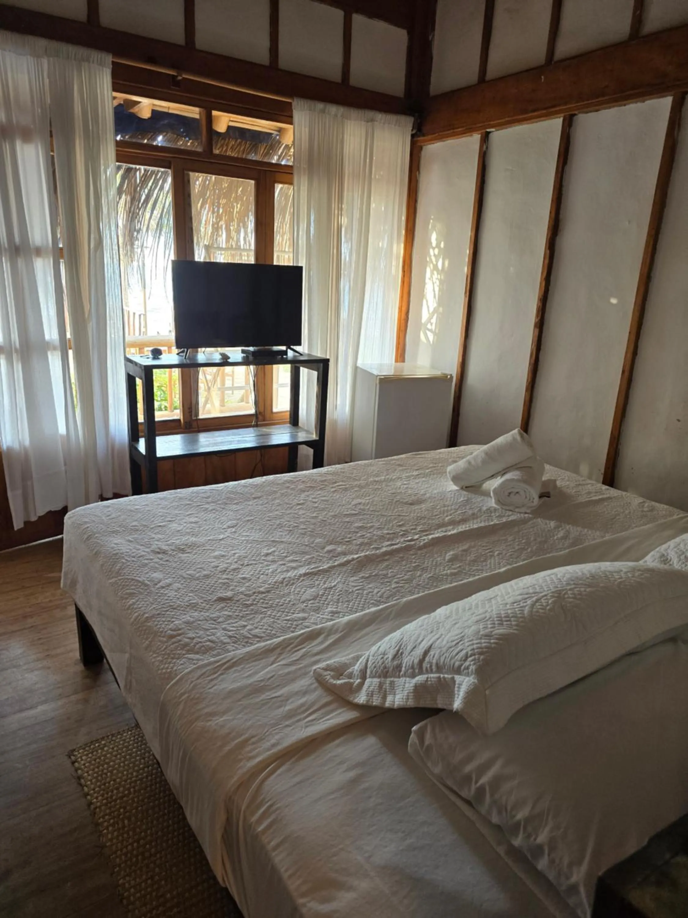 Bed in Las Cabañas de Antica