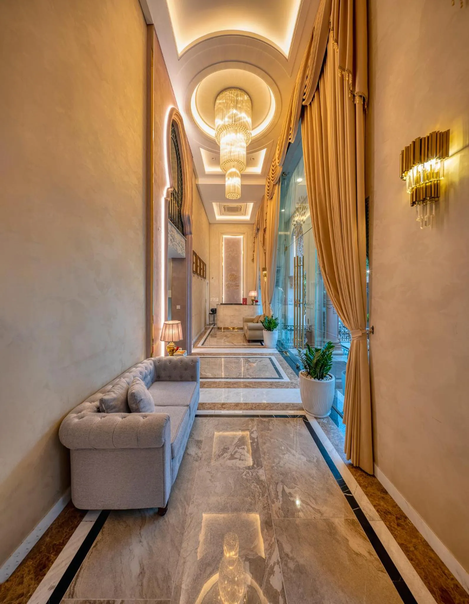 Living room in Golden Tree Hotel & Apartment